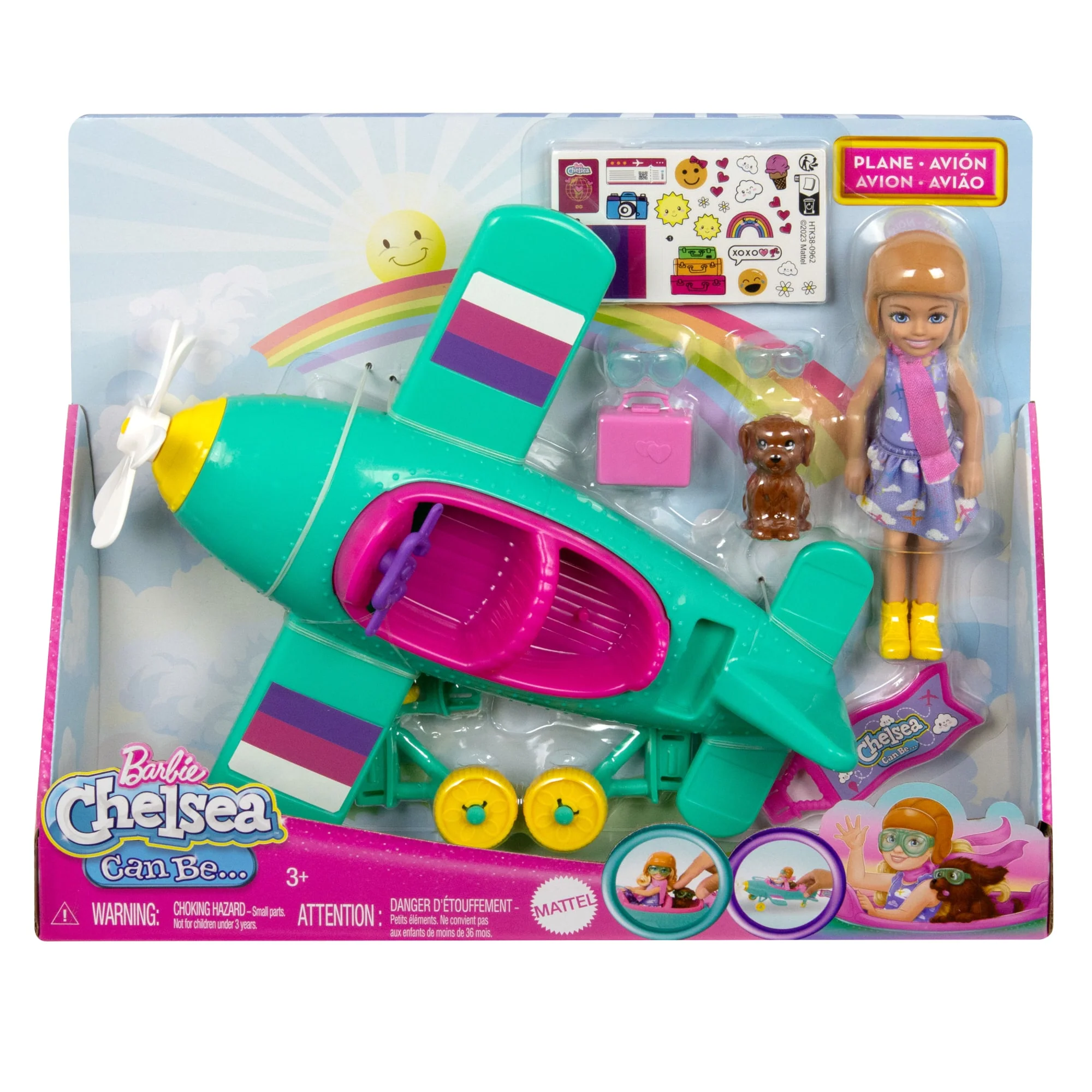 Barbie Conjunto de Brinquedo Chelsea Piloto de avião - Image 6