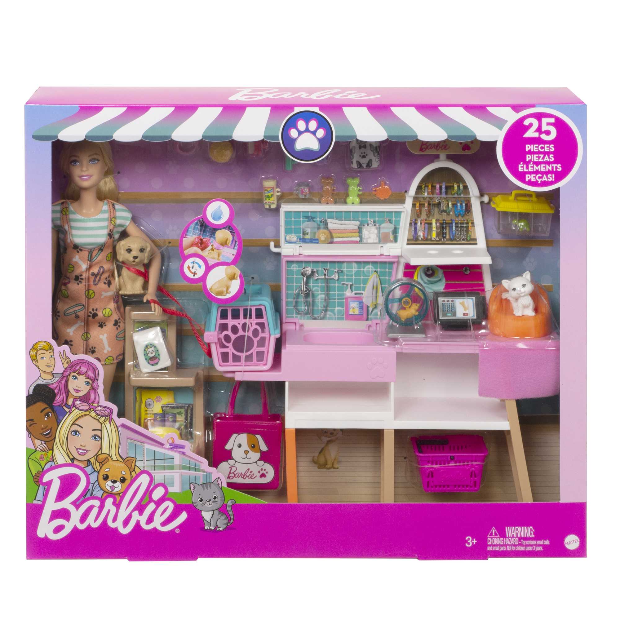 Barbie Conjunto de Brinquedo Loja de Animais - Image 6