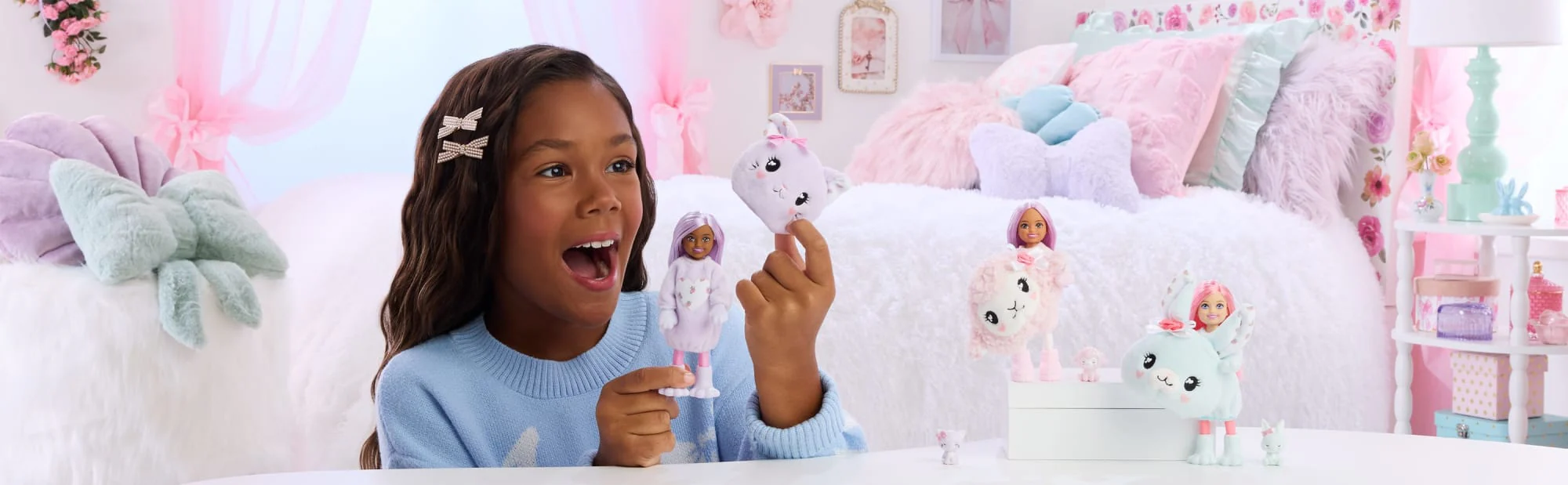 Barbie Cutie Reveal Boneca Chelsea Ursinhos Carinhosos Coloridos Surpresa - Image 2