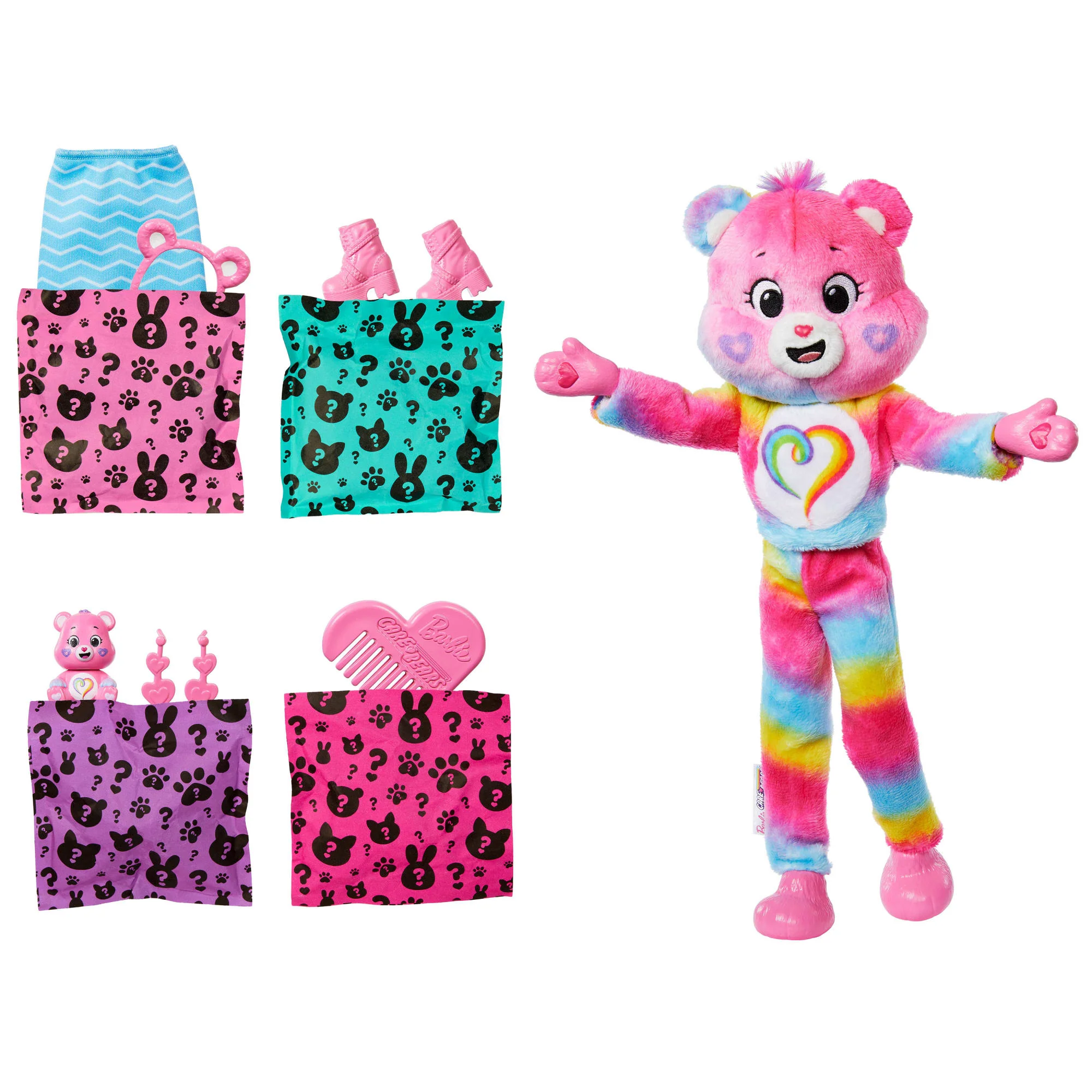 Barbie Cutie Reveal Boneca Ursinhos Carinhosos Coloridos Surpresa - Image 3