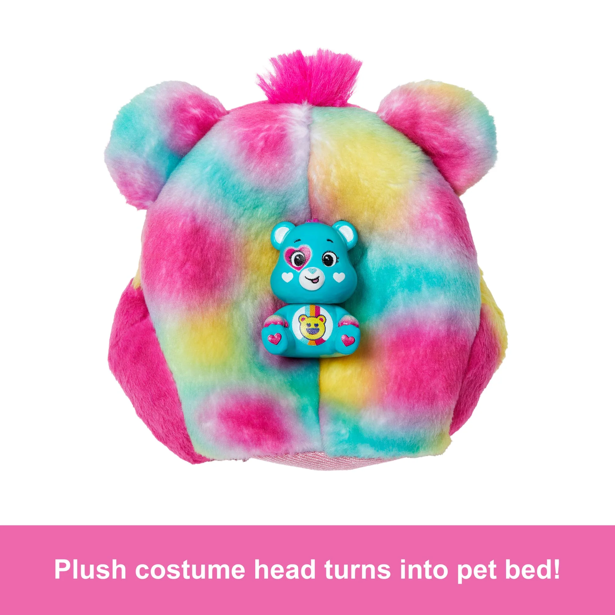Barbie Cutie Reveal Care Bears Doll & Accessories, Series 2 Good Vibes Bear With 10 Surprises - Image 4