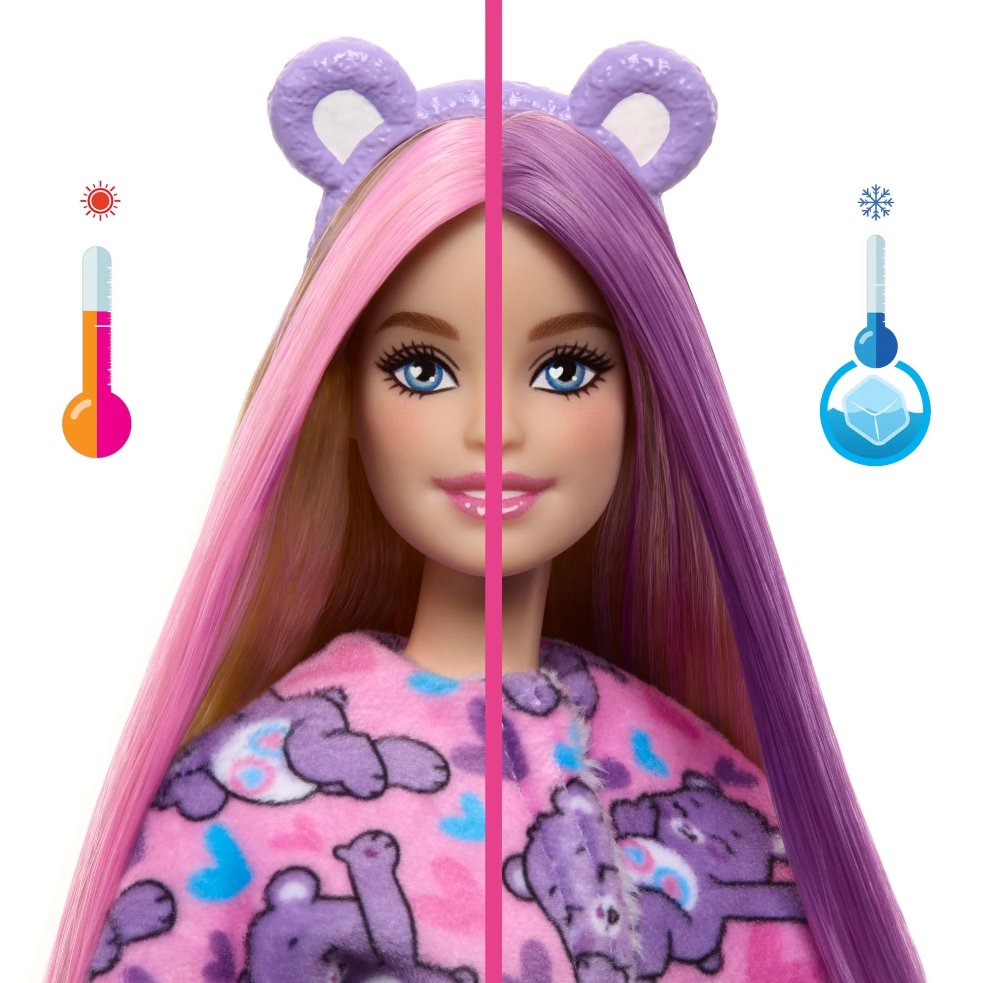 Barbie  Cutie Reveal  Care Bears  Poupée et Acc.  Costume Égalours - Image 4