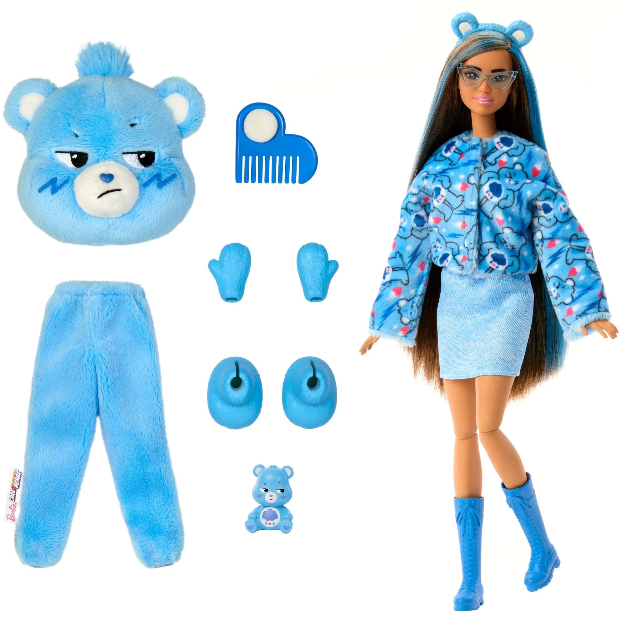 Barbie Cutie Reveal Care Bears Poupée et Acc. Costume Grognours - Image 6