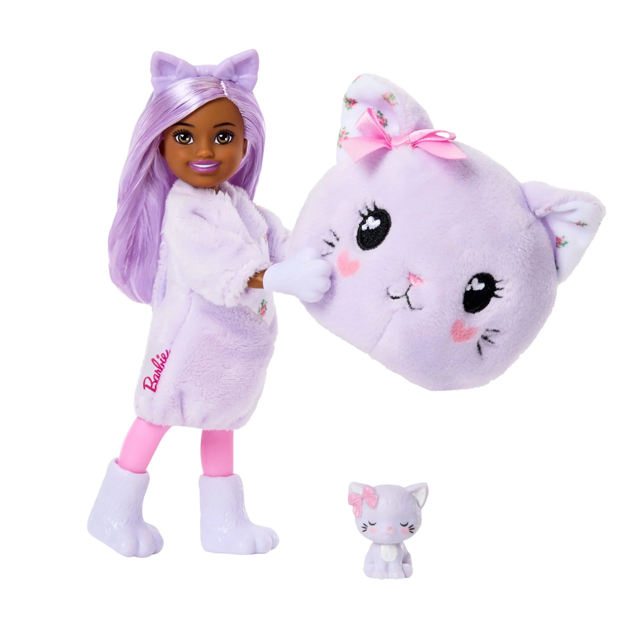 Barbie Cutie Reveal Cuddly Series Chelsea Small Dolls & Accessories, 6 Surprises - Image 2