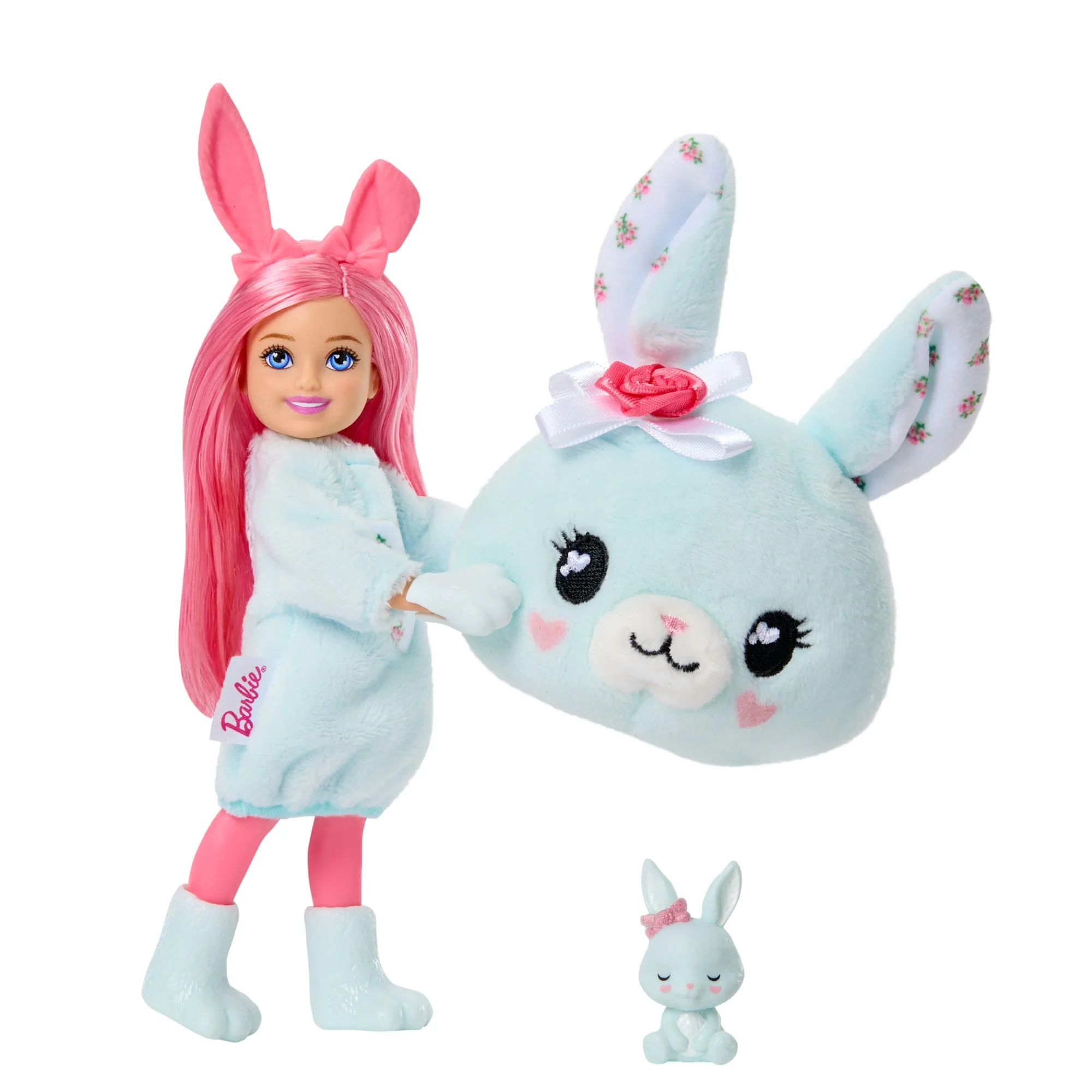 Barbie Cutie Reveal Cuddly Series Chelsea Small Dolls & Accessories, 6 Surprises - Image 3