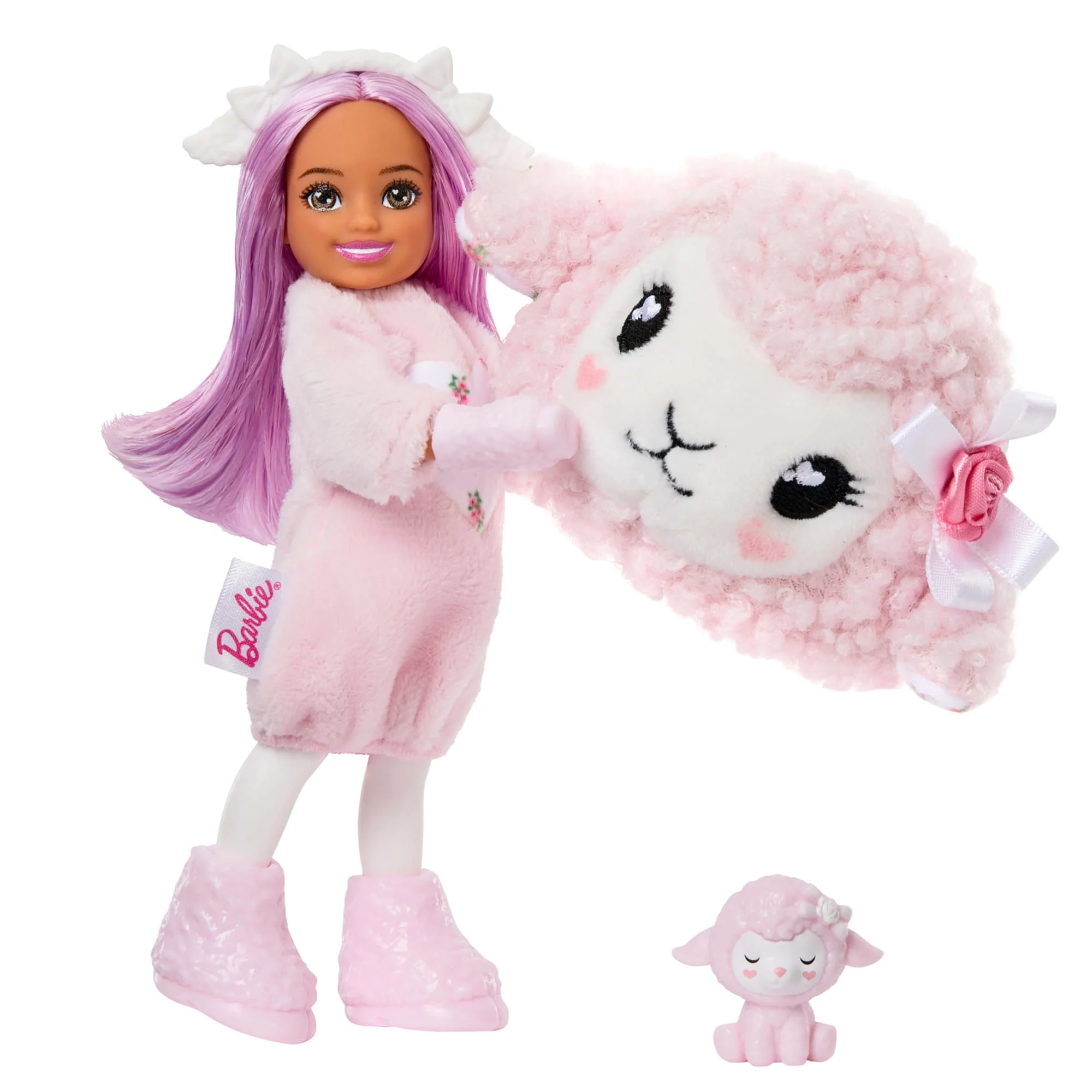 Barbie Cutie Reveal Cuddly Series Chelsea Small Dolls & Accessories, 6 Surprises - Image 4