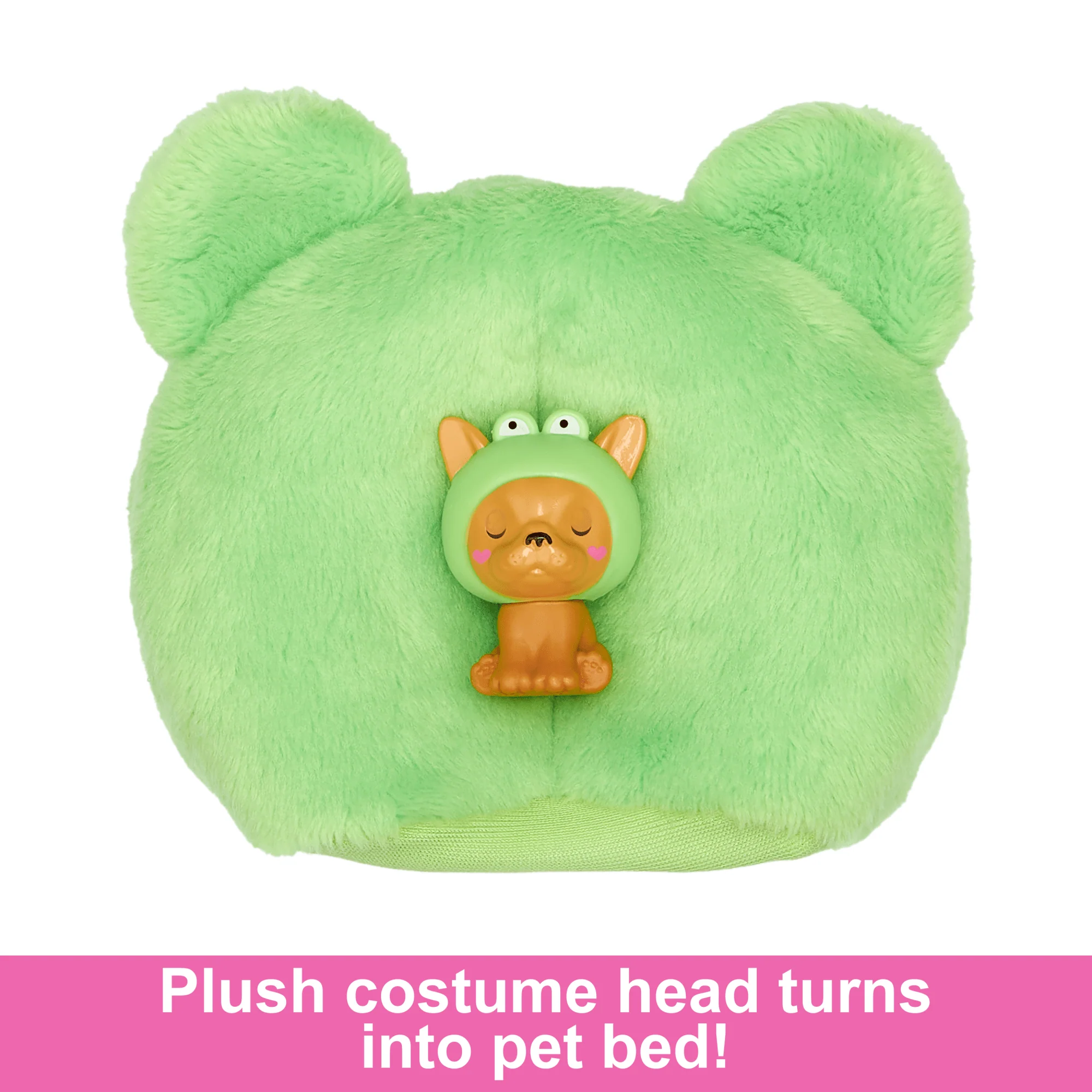 Barbie Cutie Reveal Costume-Themed Series Doll & Accessories With 10 Surprises, Puppy As Frog - Image 5