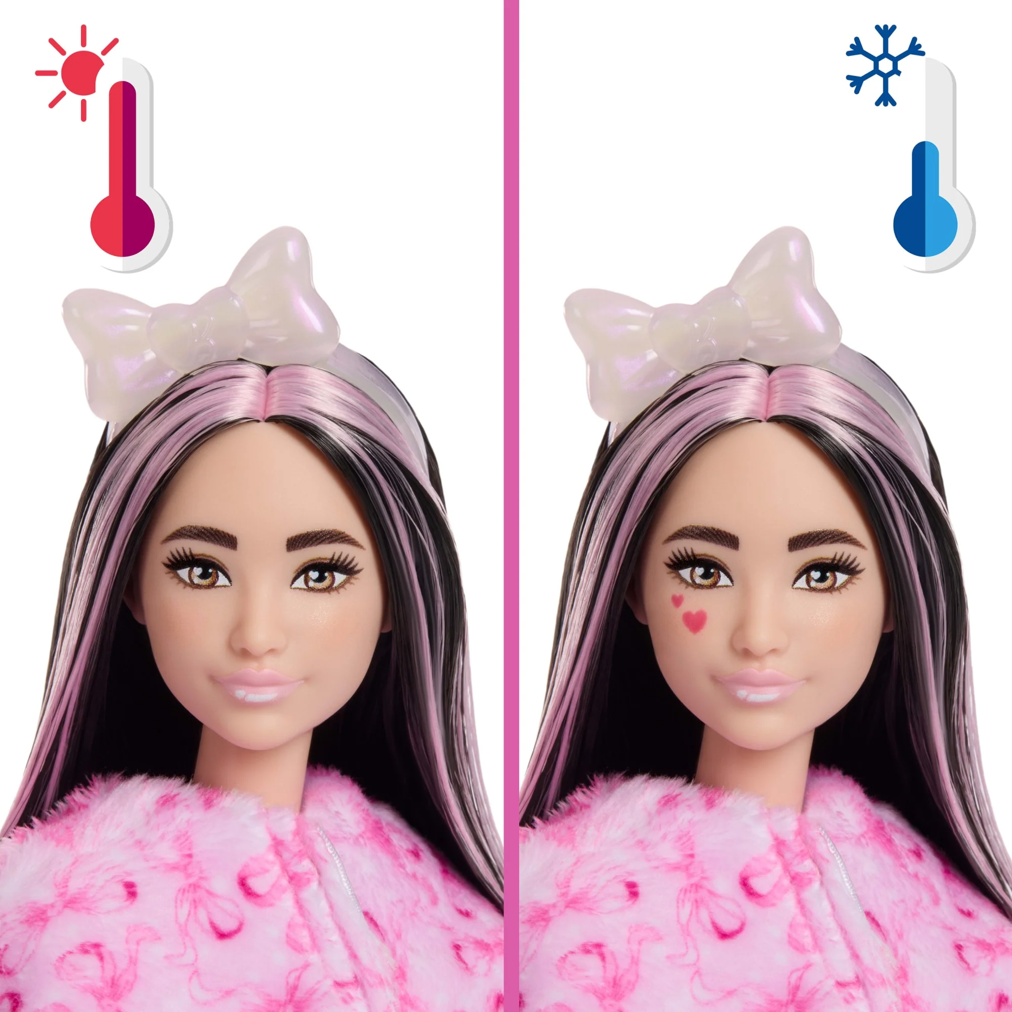 Barbie Cutie Reveal Doll & Accessories, Cuddly Series Lamb With 10 Surprises - Image 3