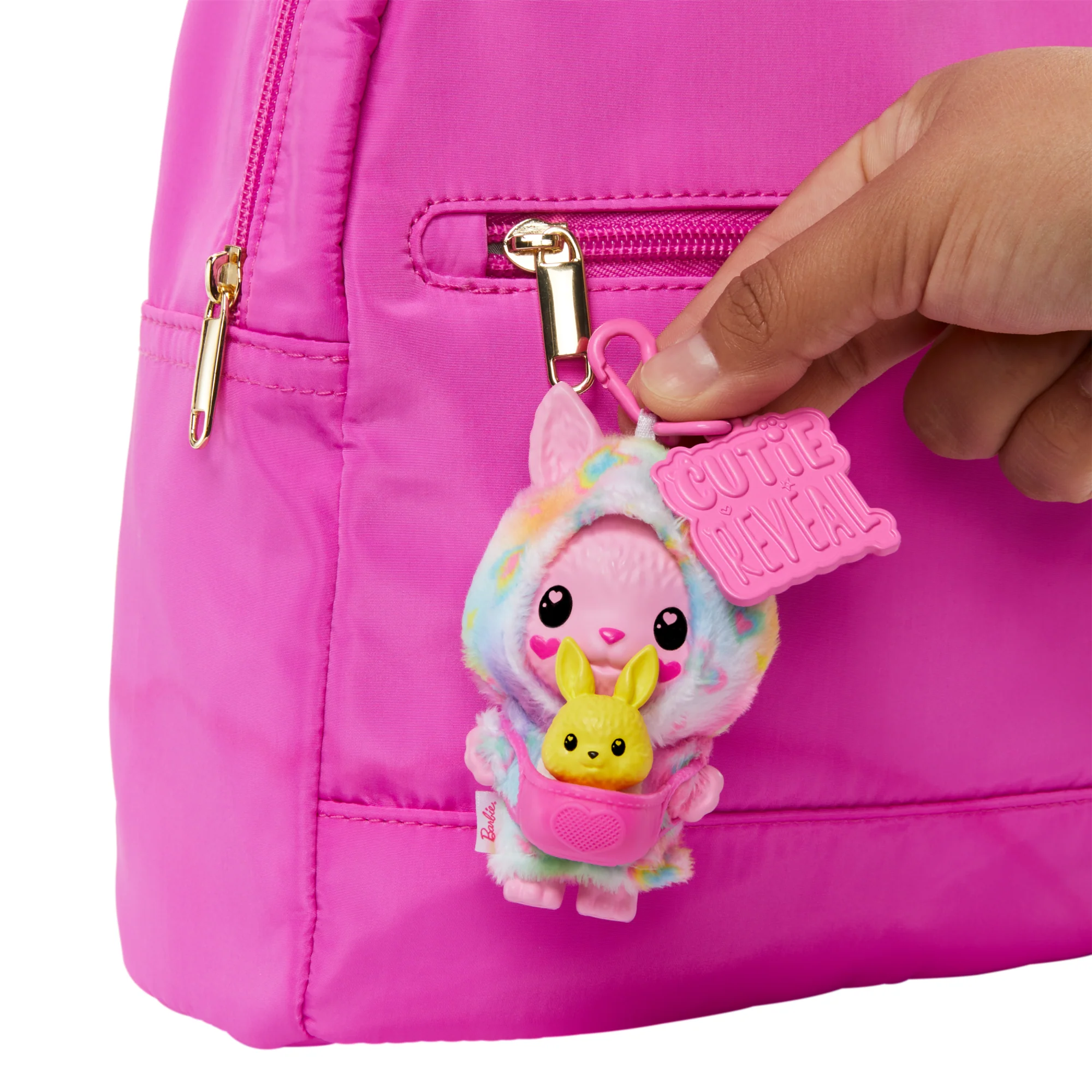 Barbie Cutie Reveal Color Dream-Themed Pet & Accessories With 5 Surprises including Mini Pet, Color Change & Clip - Image 2