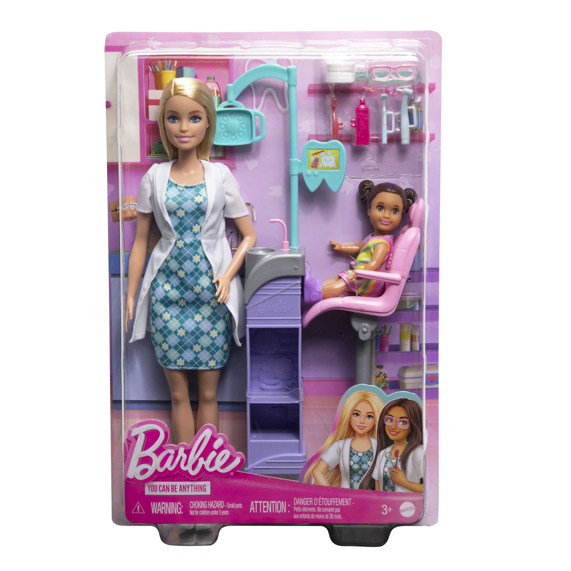 Barbie Careers Dentist Doll And Playset With Accessories, Barbie Toys - Image 6