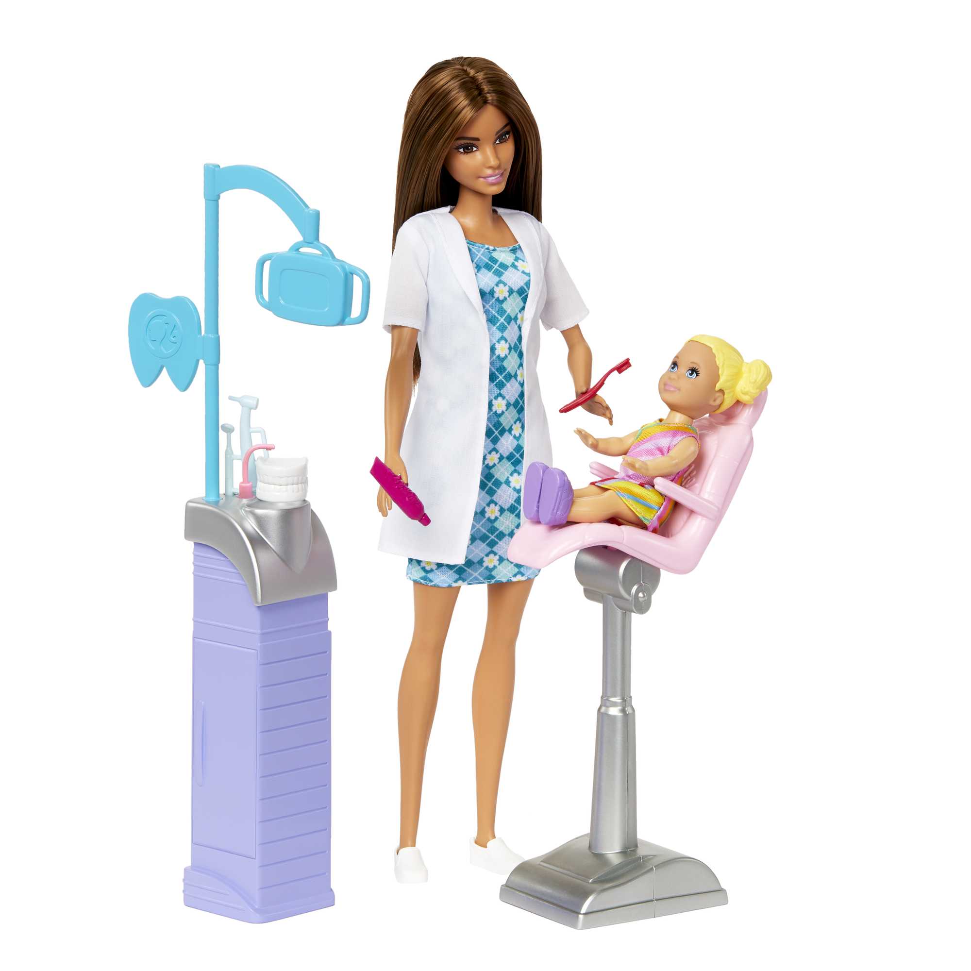 Barbie Careers Dentist Doll And Playset With Accessories, Barbie Toys - Image 5