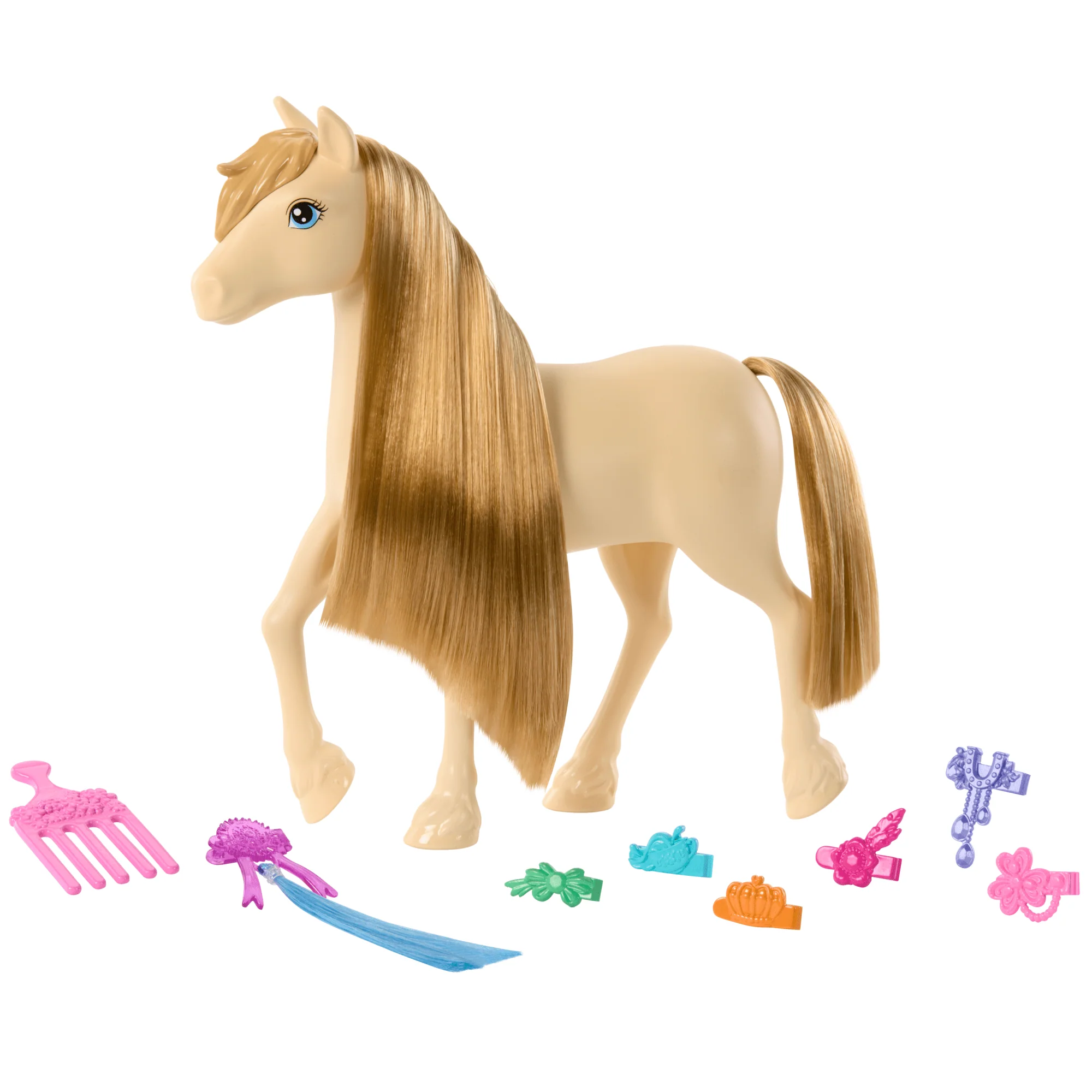 Barbie Detetive A Grande Corrida de Cavalos Conjunto de Brinquedo Pónei Penteados Divertidos Surpresa - Image 2