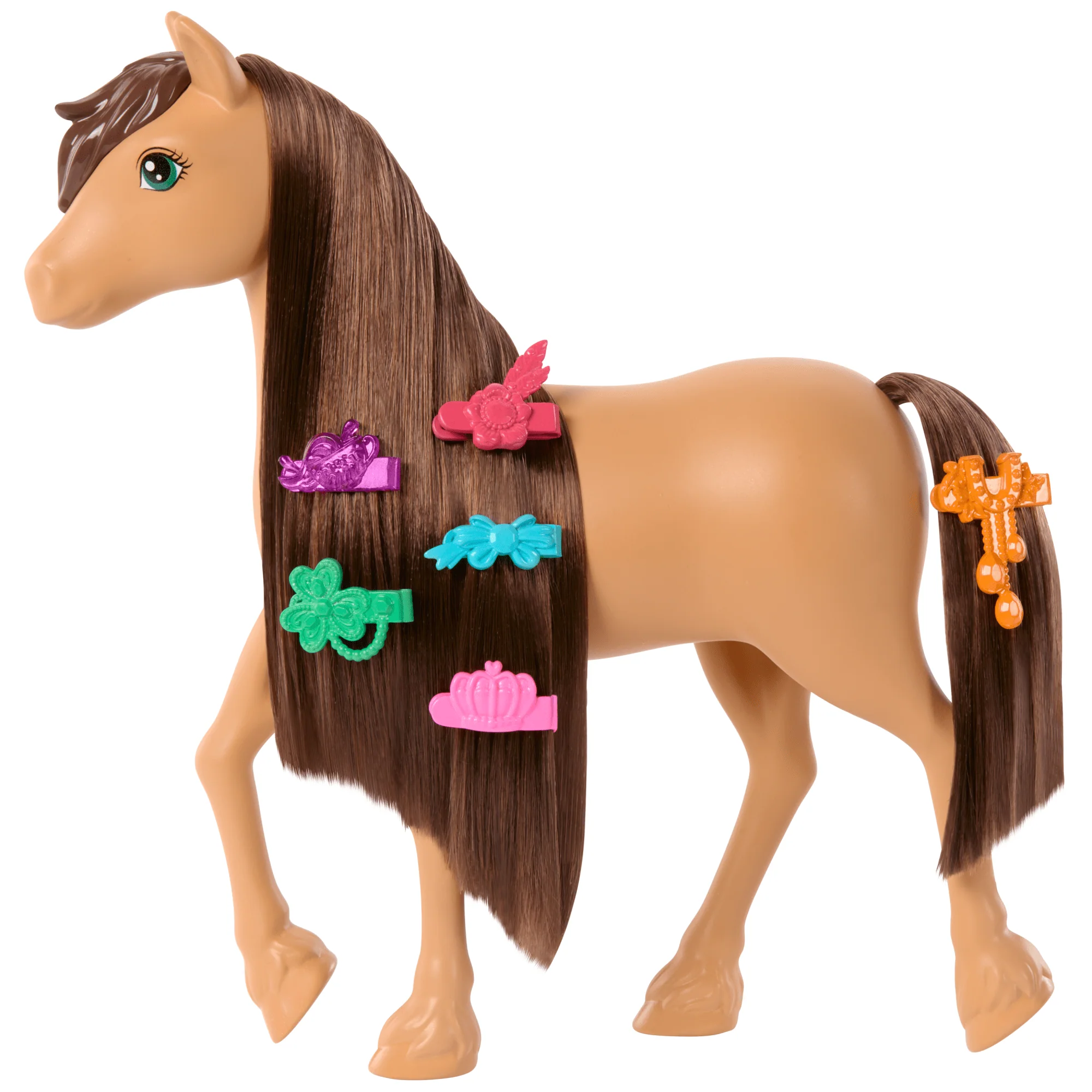 Barbie Detetive A Grande Corrida de Cavalos Conjunto de Brinquedo Pónei Penteados Divertidos Surpresa - Image 5