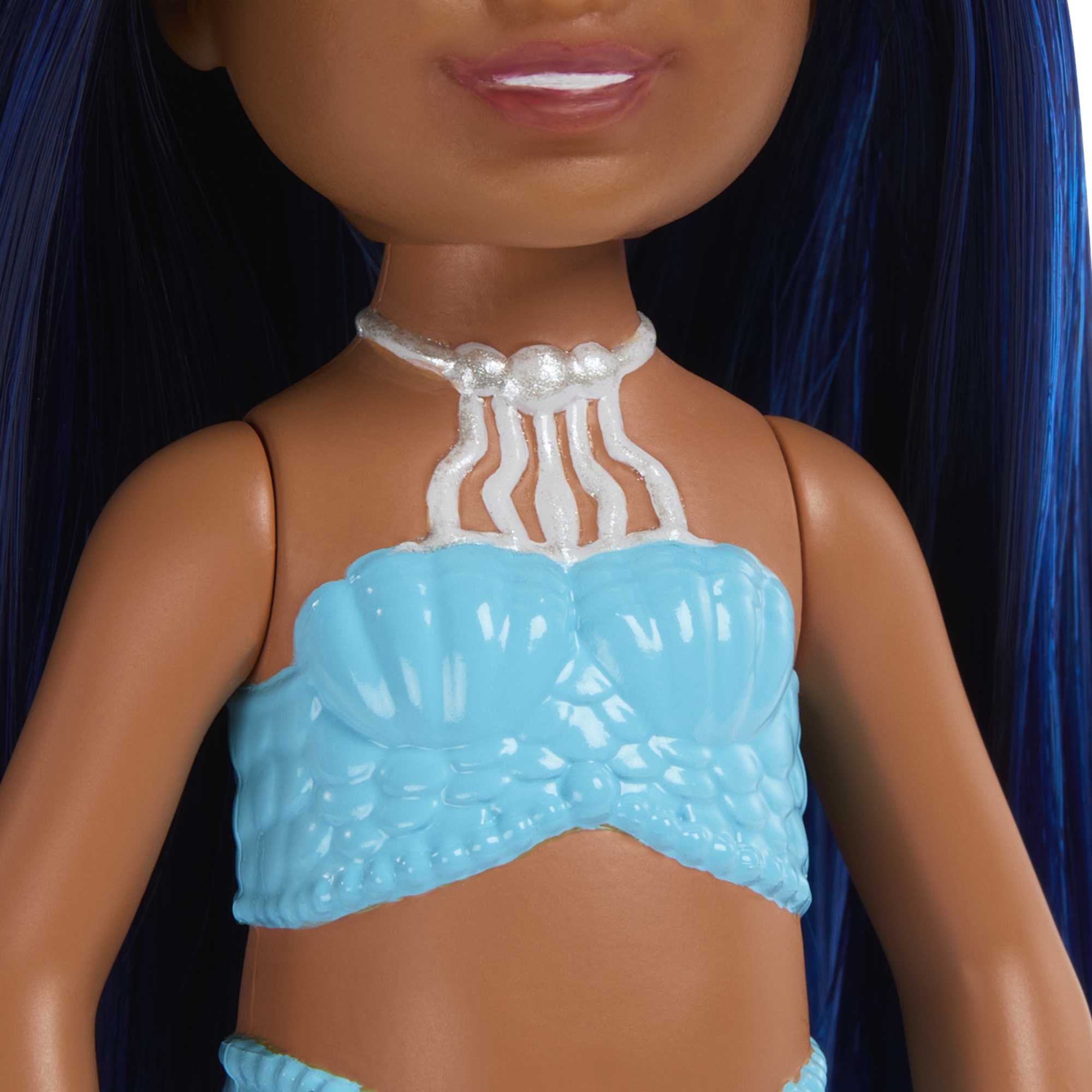 Mermaid Chelsea Barbie Doll With Blue Hair And Tail, Mermaid Toys - Image 4