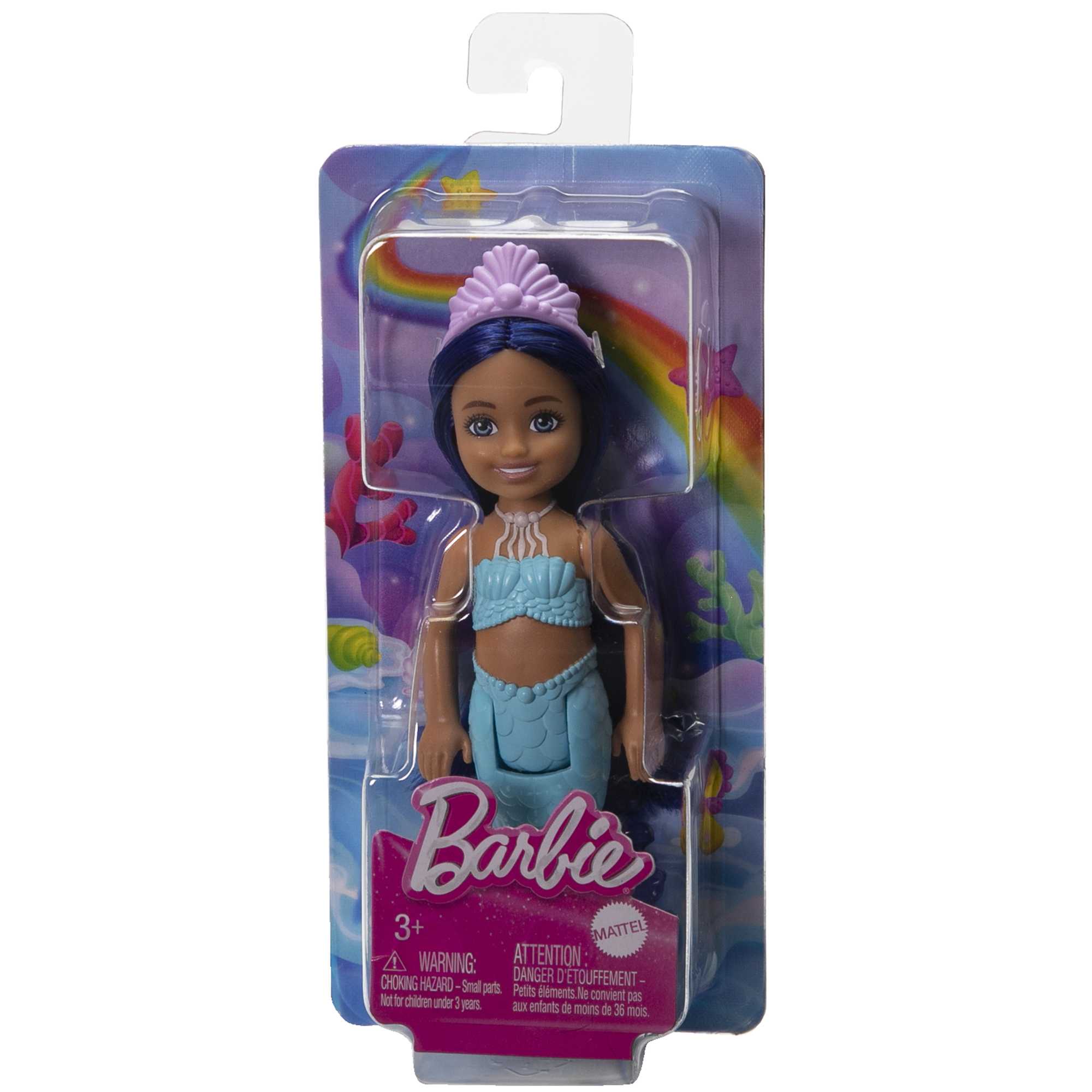 Mermaid Chelsea Barbie Doll With Blue Hair And Tail, Mermaid Toys - Image 6