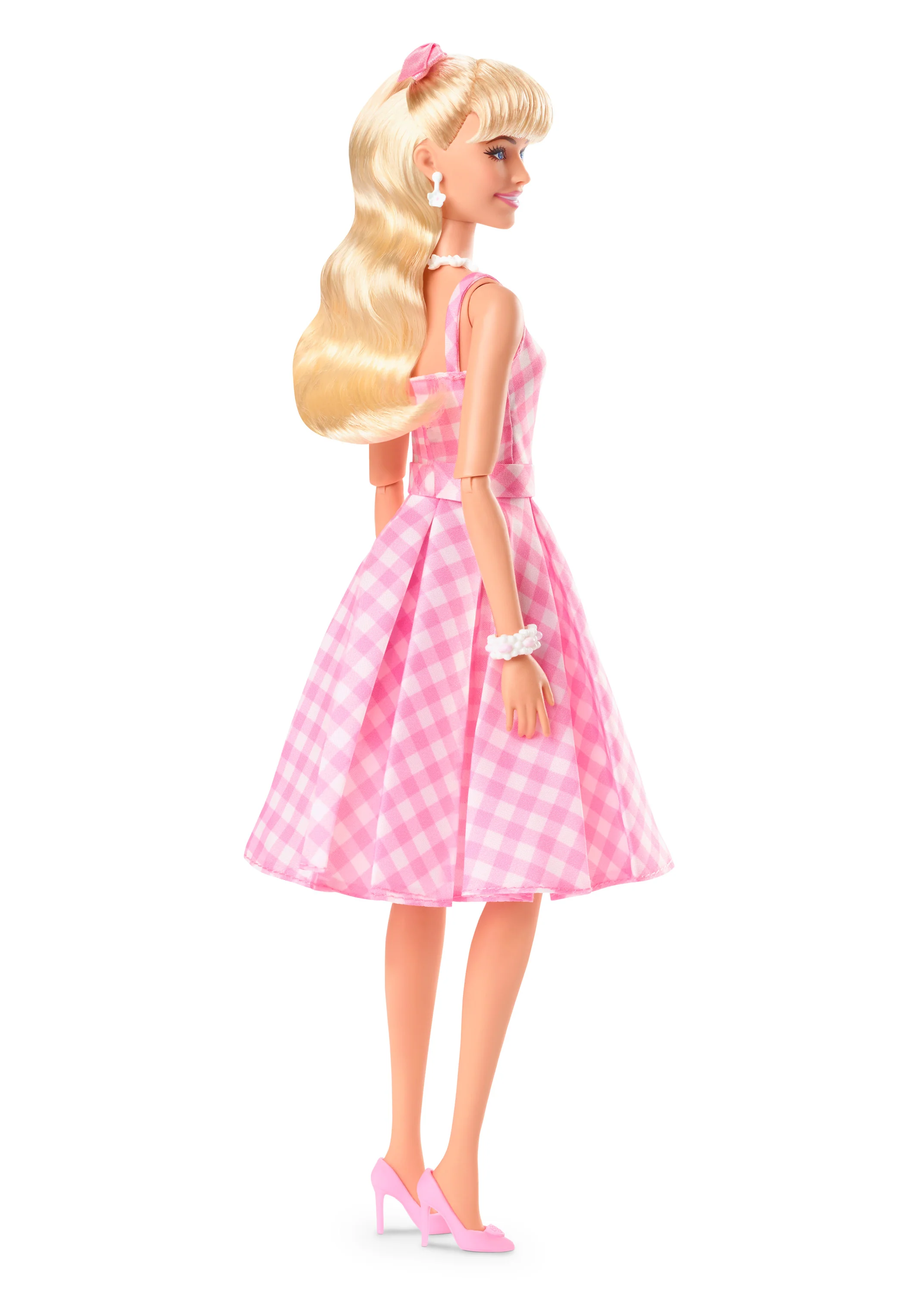Barbie The Movie Collectible Doll, Margot Robbie As Barbie in Pink Gingham Dress - Image 5