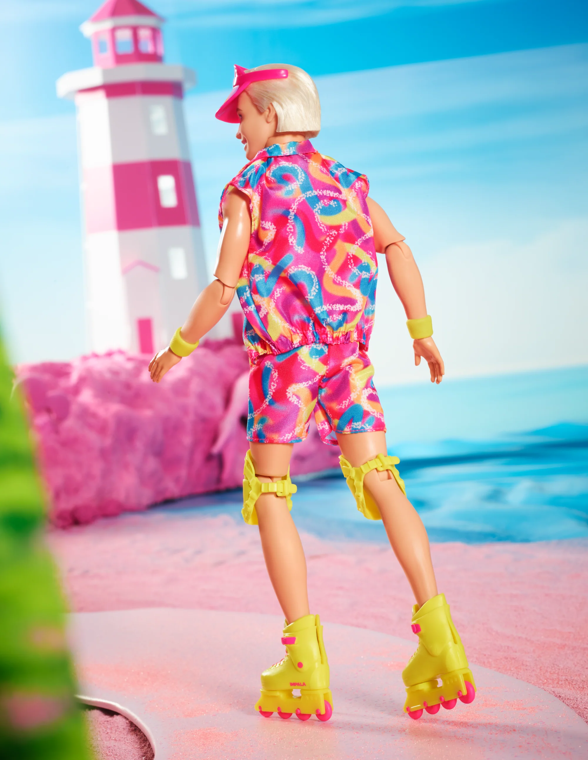 Barbie the Movie Collectible Ken Doll In Inline Skating Outfit - Image 6