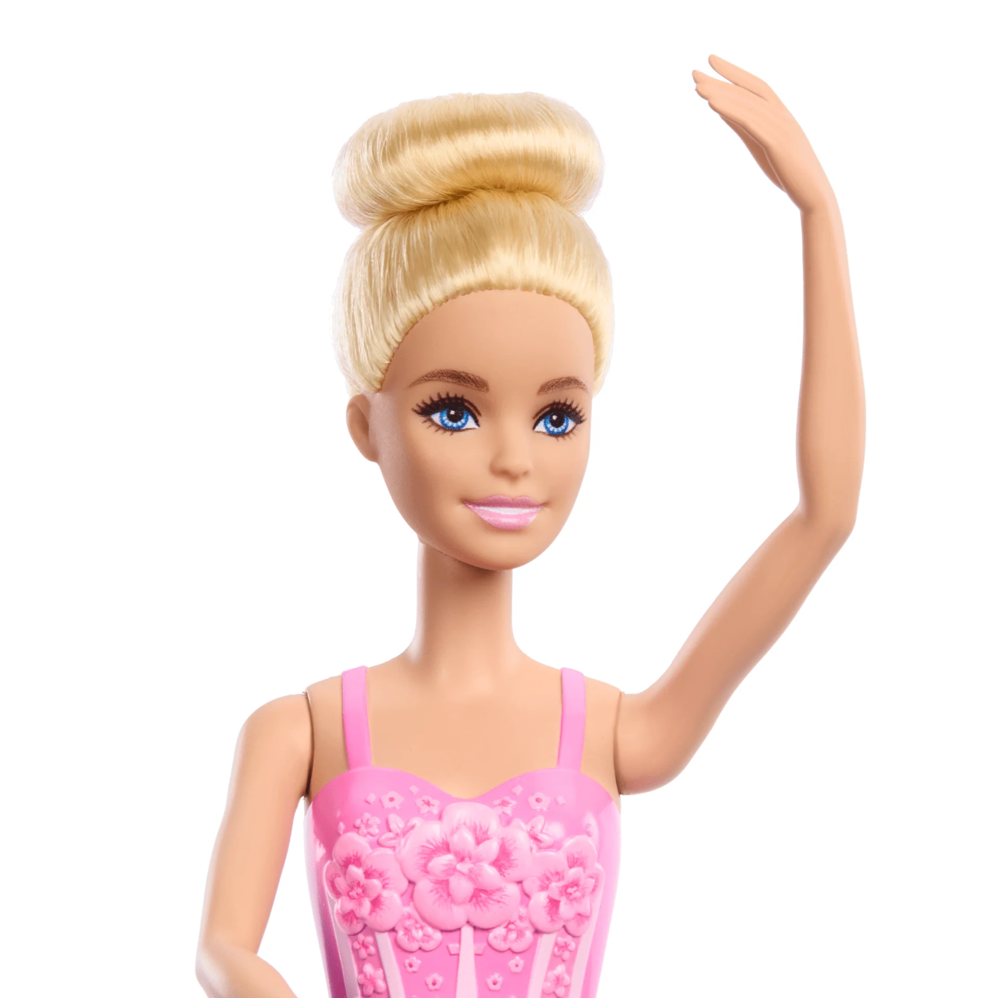 Barbie Ballerina Doll, Blonde Fashion Doll Wearing Purple Removable Tutu - Image 2