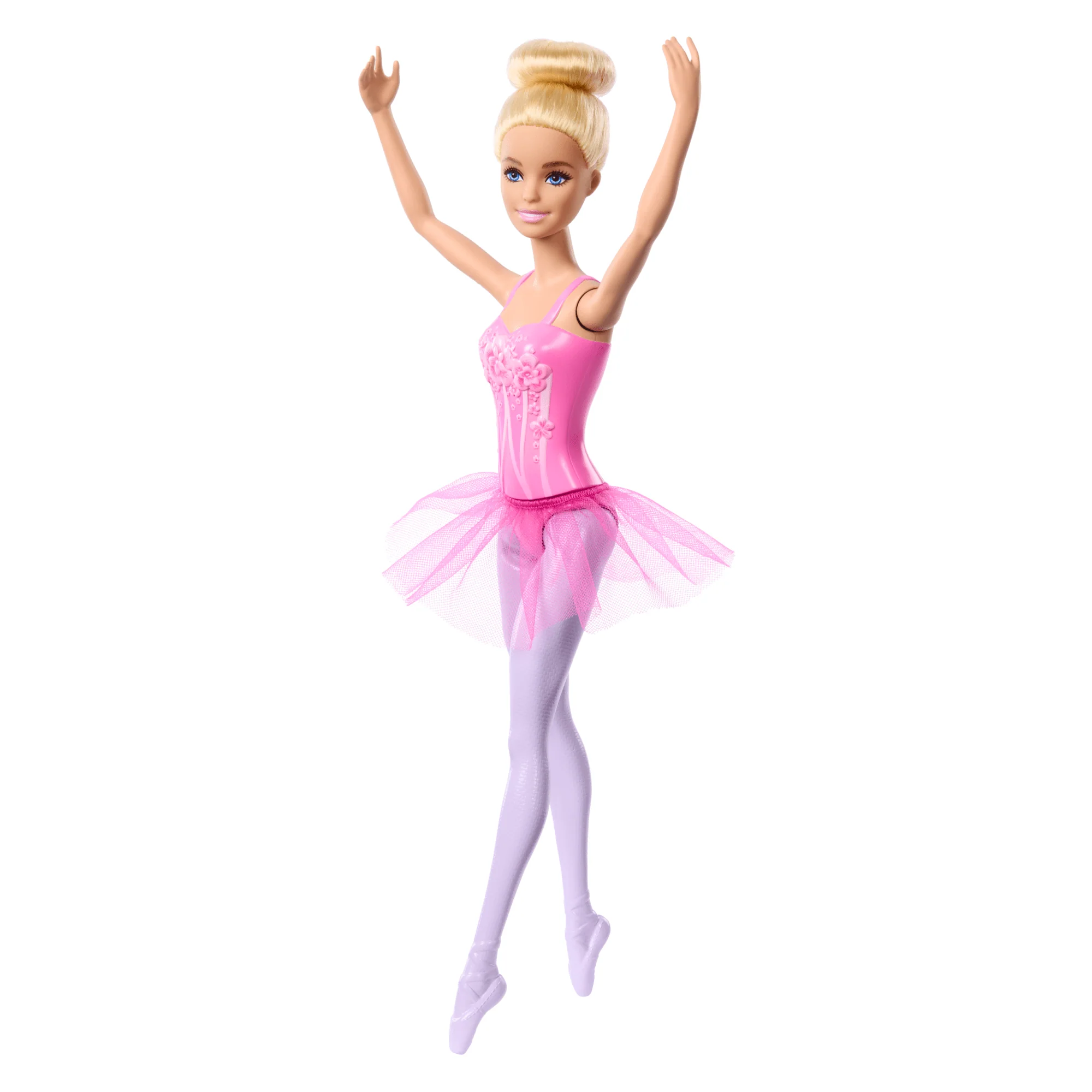 Barbie Ballerina Doll, Blonde Fashion Doll Wearing Purple Removable Tutu - Image 3