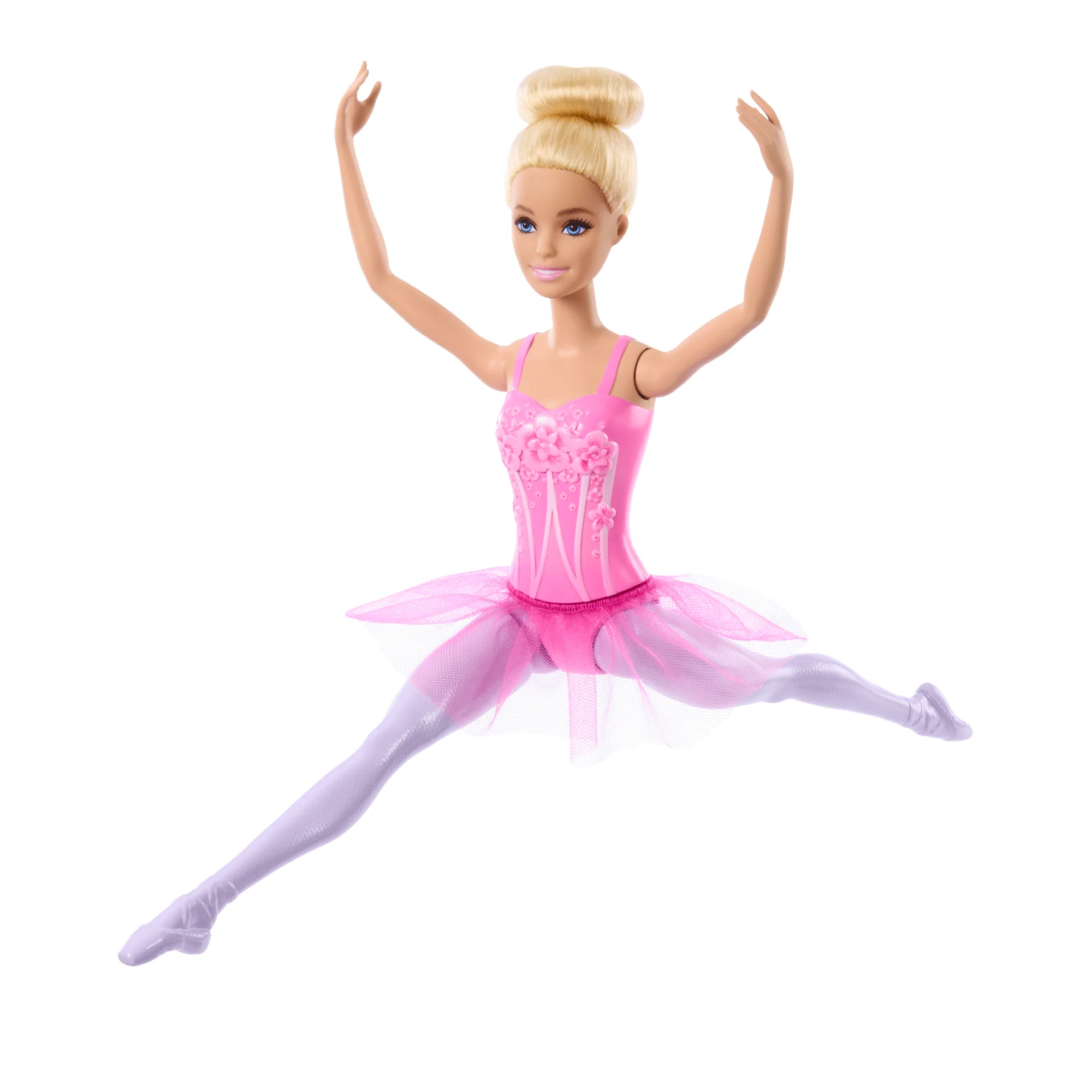 Barbie Ballerina Doll, Blonde Fashion Doll Wearing Purple Removable Tutu - Image 4