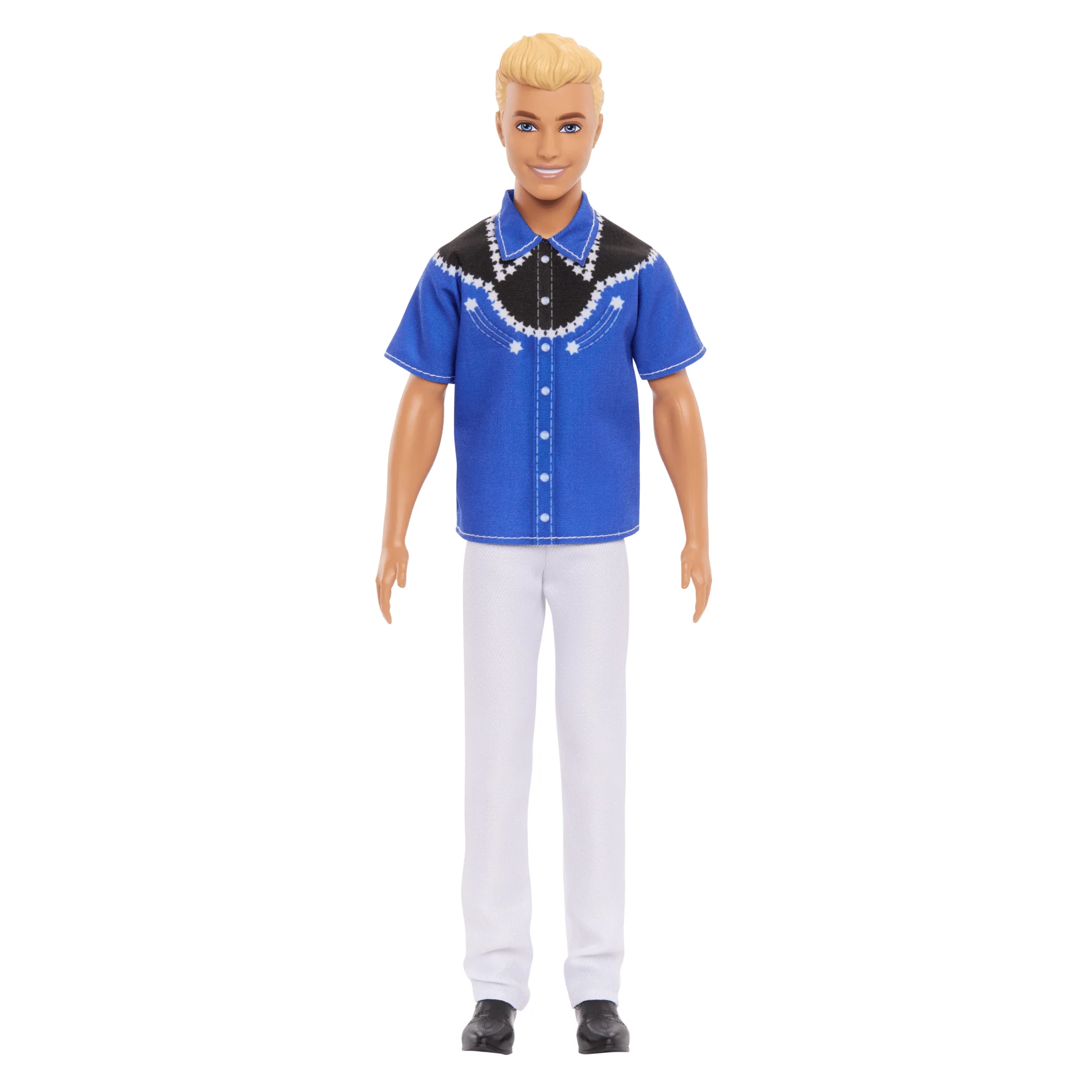 Barbie Fashionistas Ken Doll #226, Blonde Fashion Doll With Western Look, 65Th Anniversary - Image 4