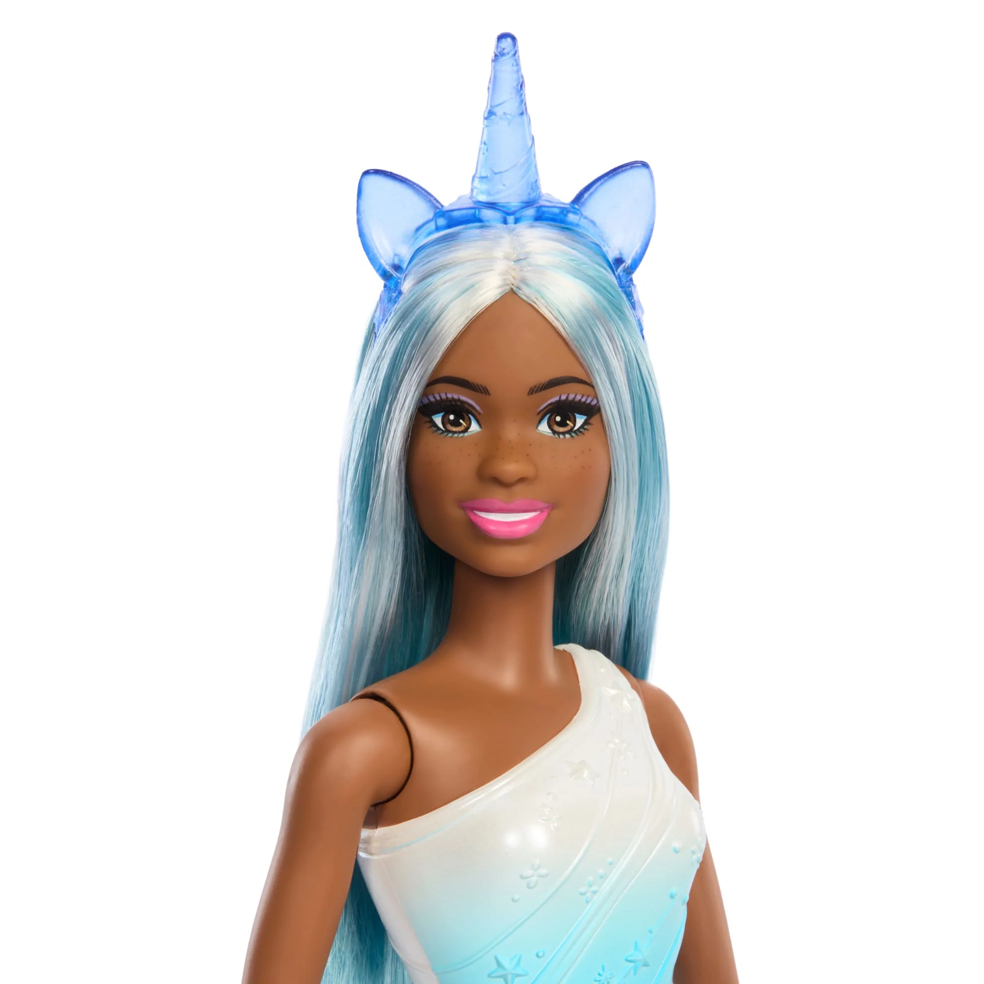 Barbie Unicorn Doll With Blue Hair, Ombre Outfit And Unicorn Accessories - Image 2