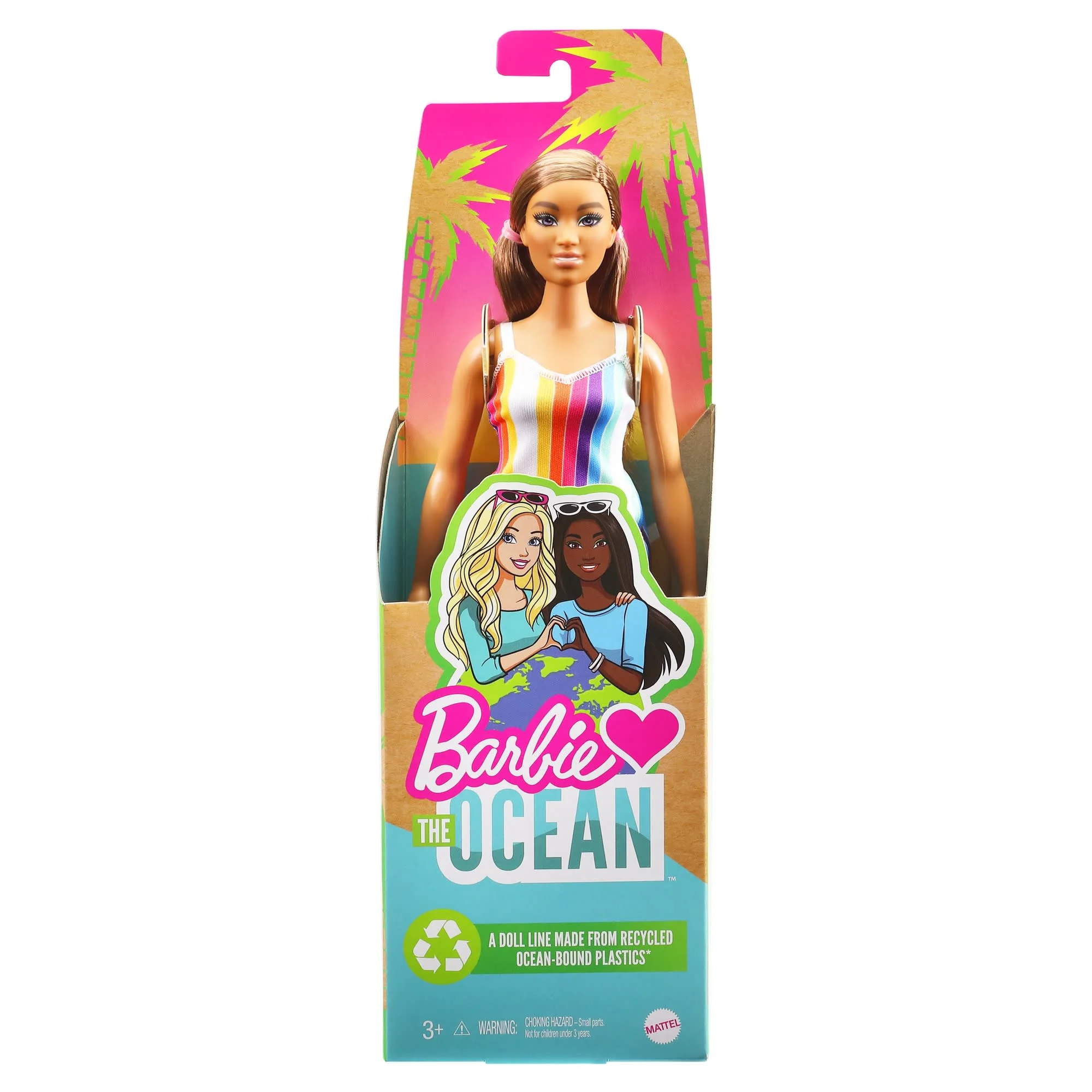 Barbie®-Poupée Barbie® Aime L’Océan Fabriquée en Plastique Recyclé - Image 6