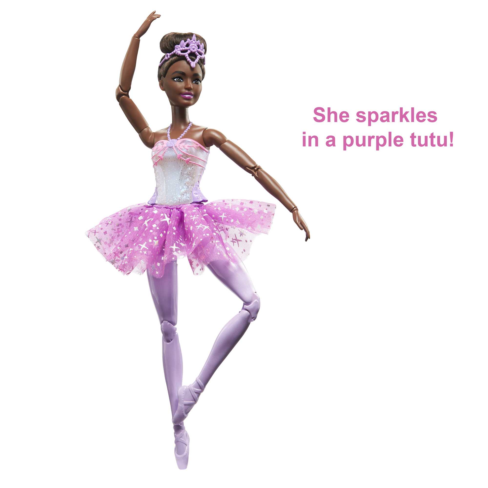 Barbie Doll | Magical Ballerina Doll | Black Hair | Light-Up Feature - Image 4