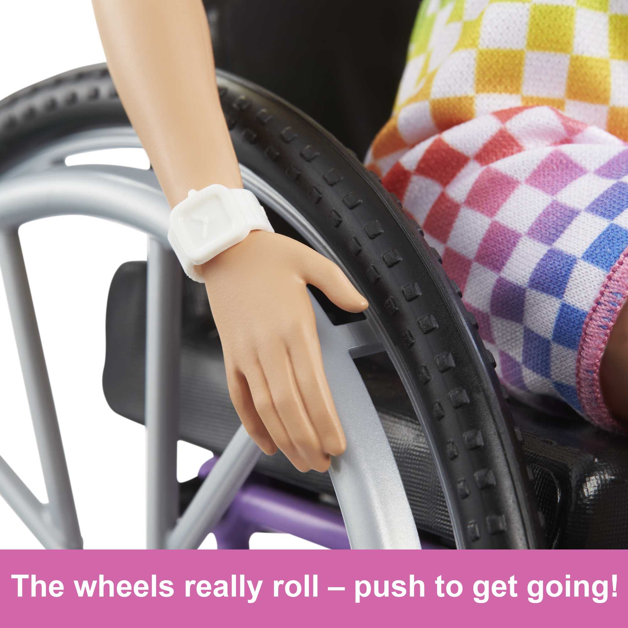 Barbie Doll With Wheelchair And Ramp, Blonde, Barbie Fashionistas - Image 2