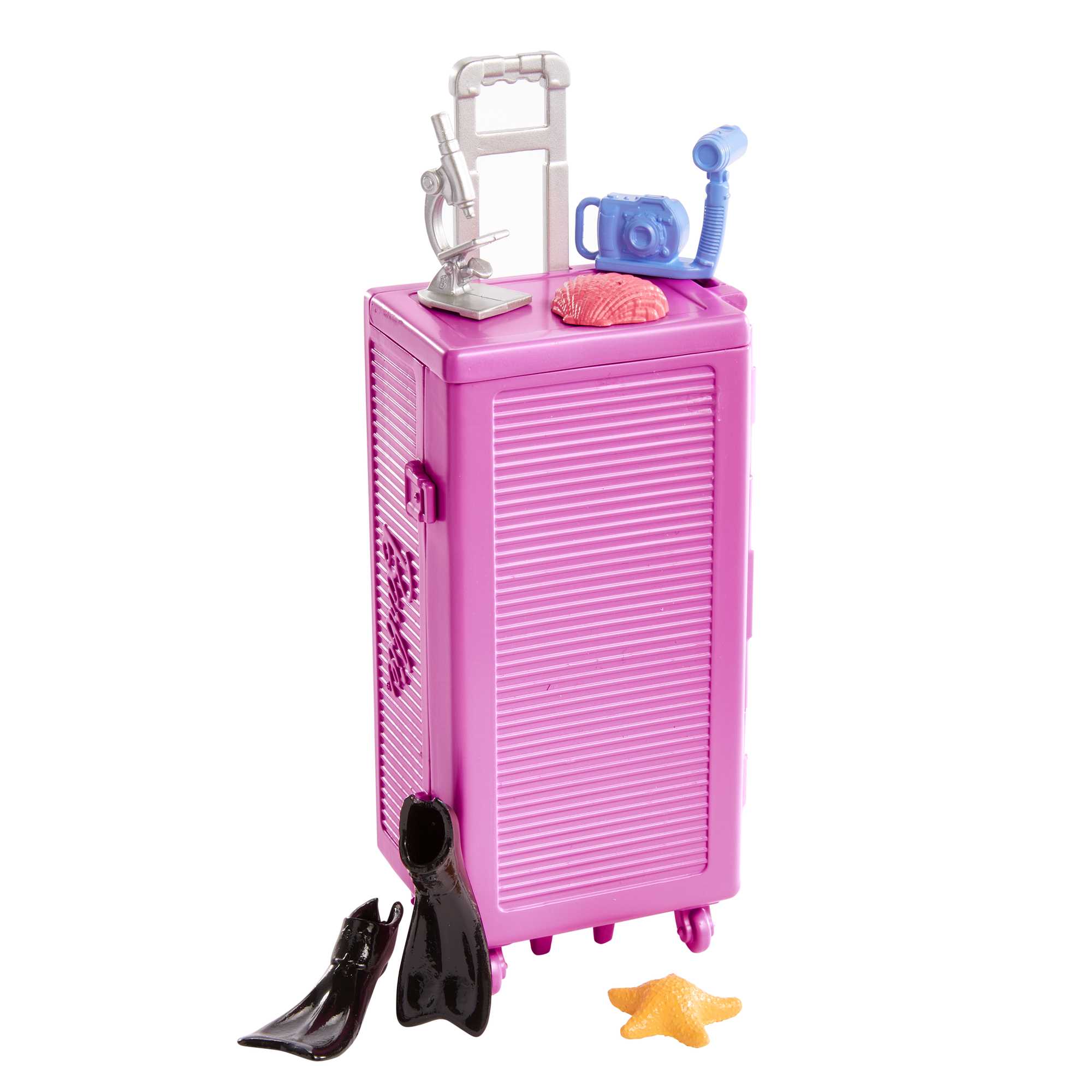 Barbie Dolls & Accessories, Marine Biologist Doll (Blonde) & Mobile Lab Playset 10+ Pieces - Image 5