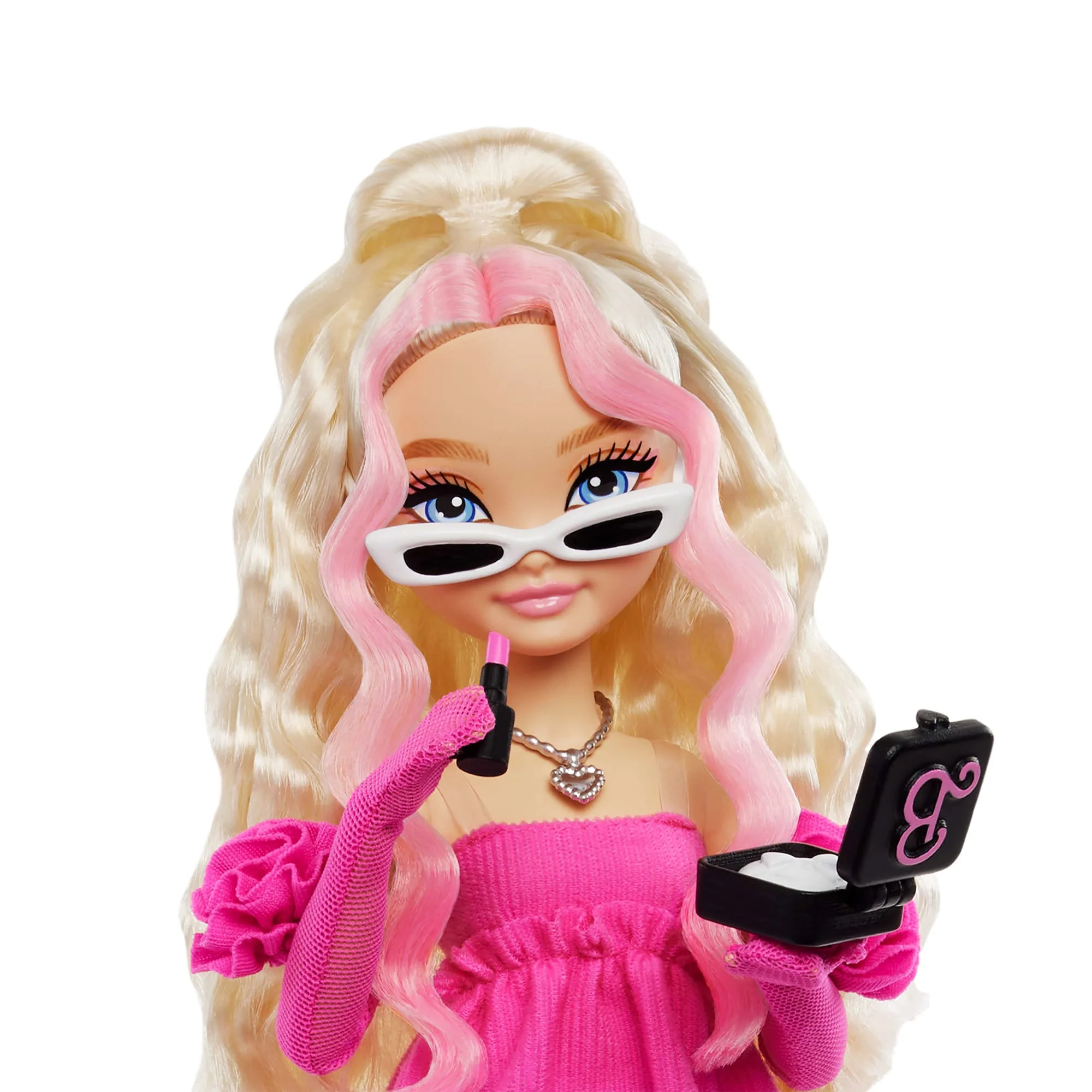 Barbie Dream Besties Barbie “Malibu” Fashion Doll With 8 Makeup & Hair Themed Accessories - Image 4