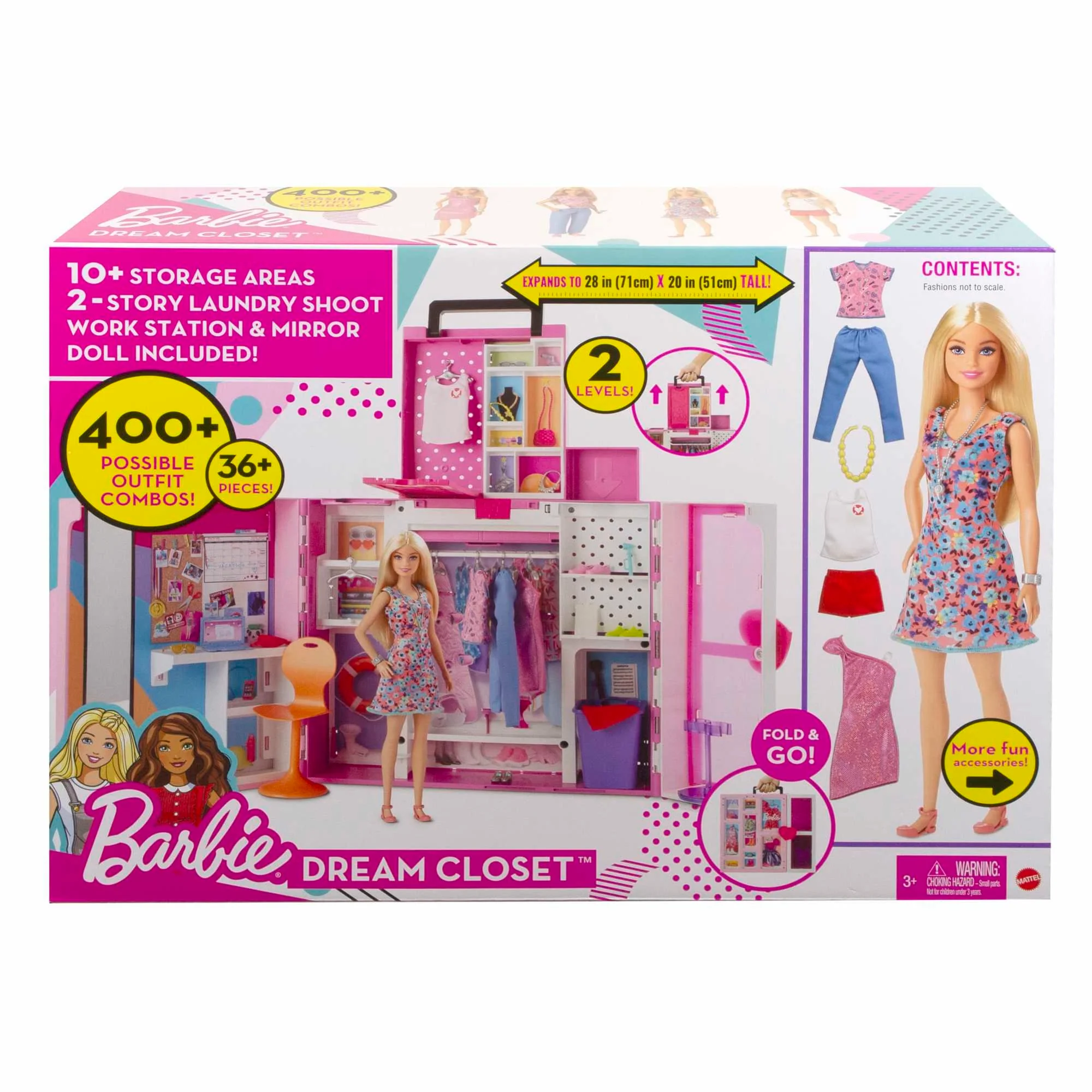Barbie Dream Closet Doll And Playset - Image 6