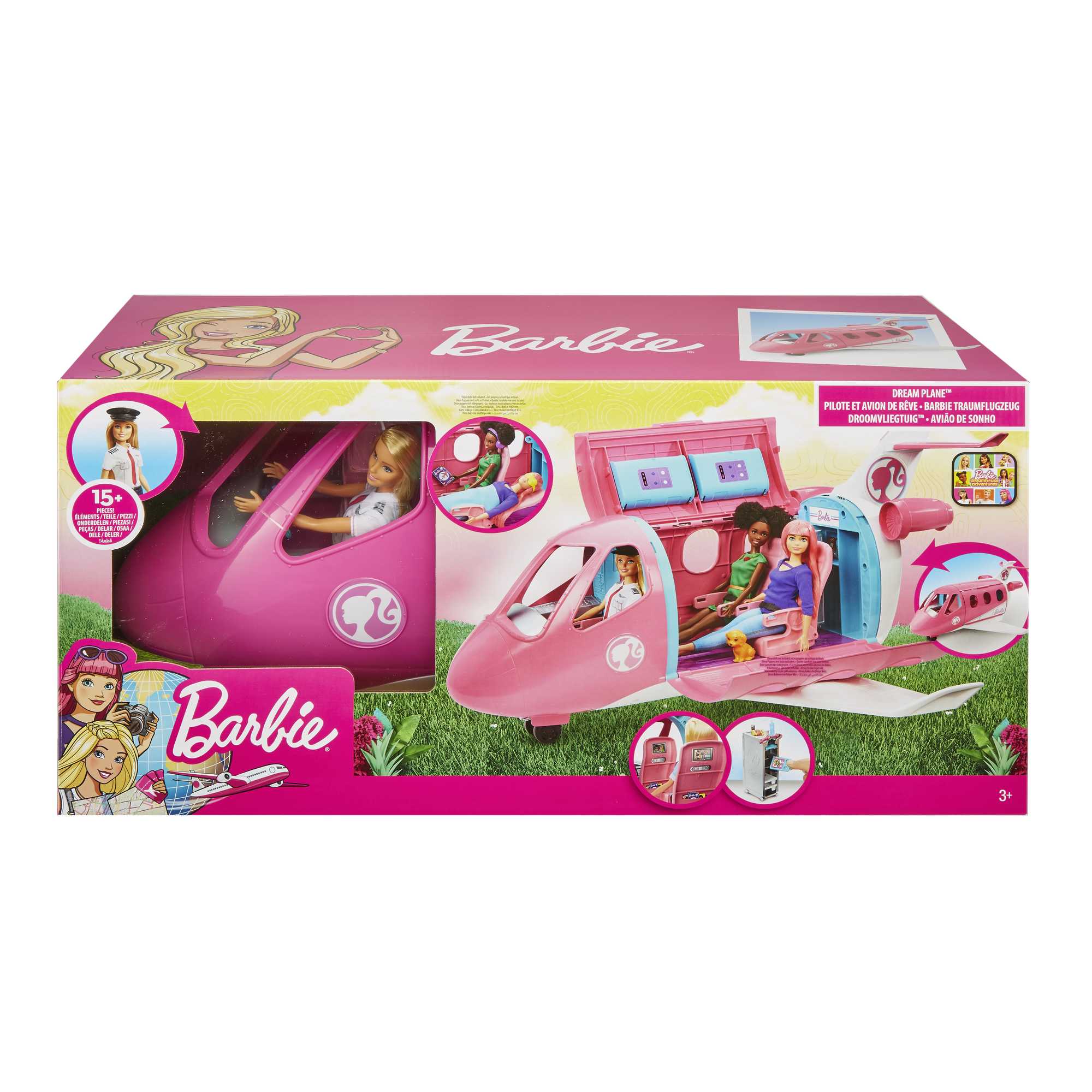Barbie® Dreamhouse Adventures™ Dreamplane™ Doll and Playset - Image 6