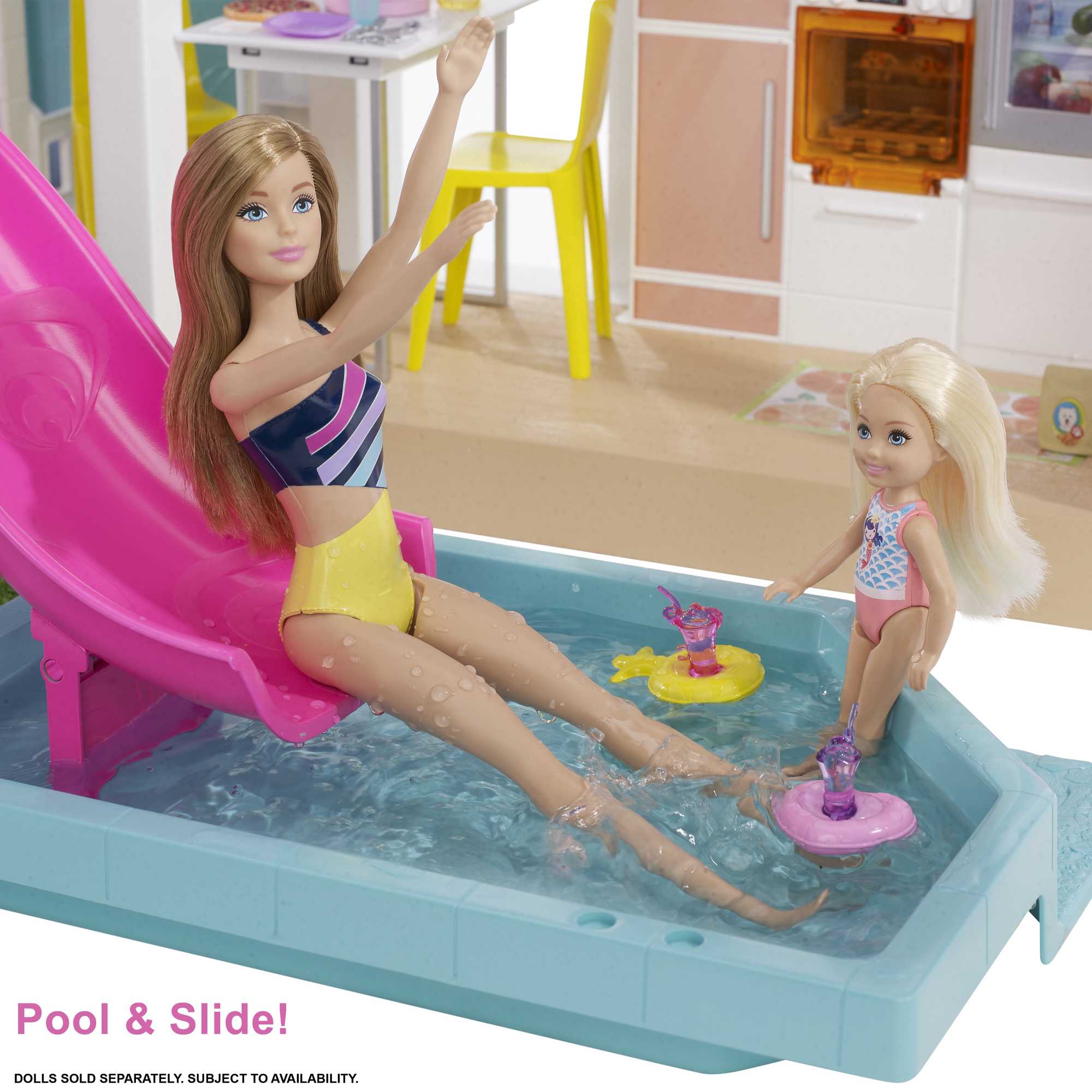 Barbie Dreamhouse Dollhouse With 75+ Accessories & Wheelchair Accessible Elevator, Lights, Sounds, Music - Image 3