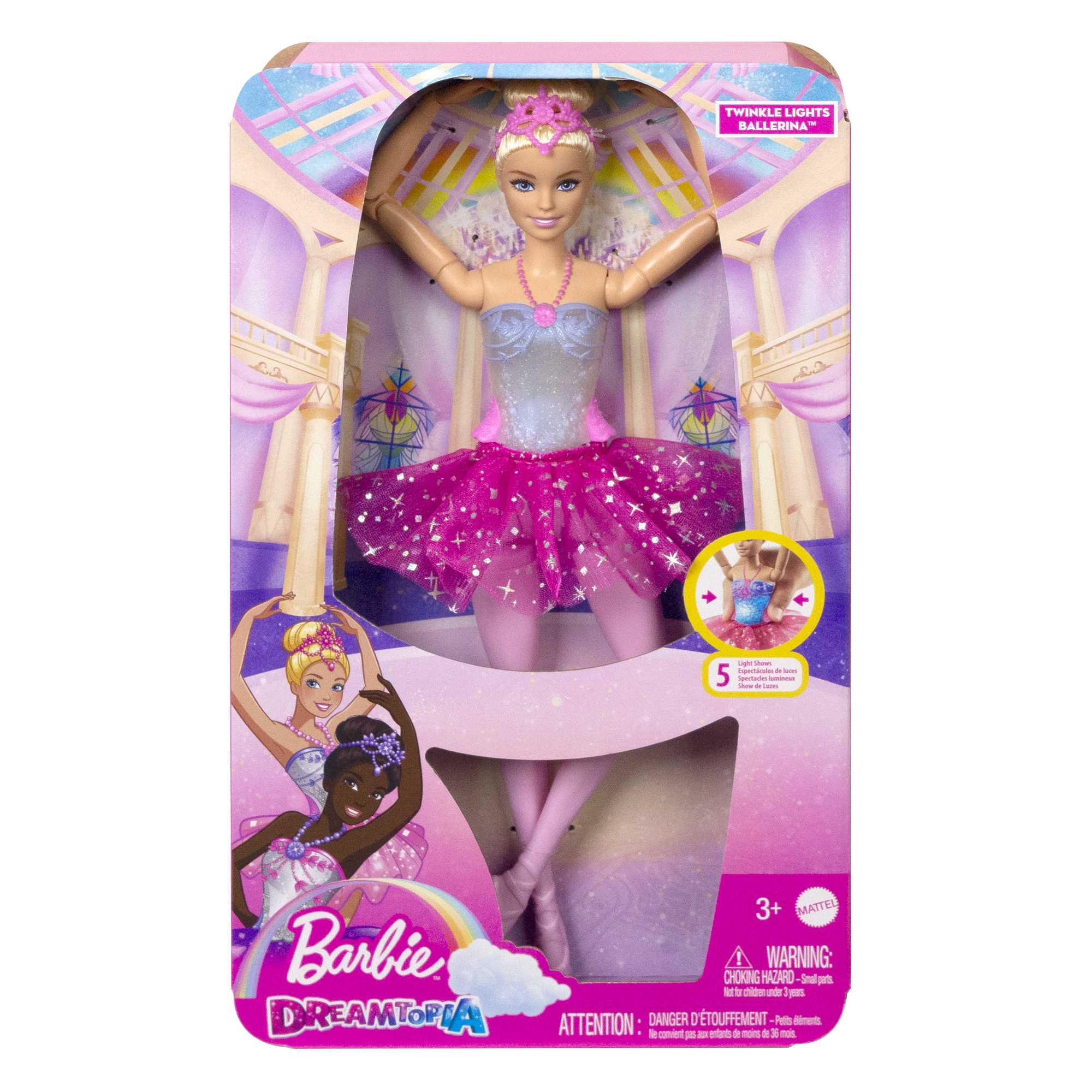 Barbie-Dreamtopia Ballerine Lumières Scintillantes-Poupée Blonde - Image 6