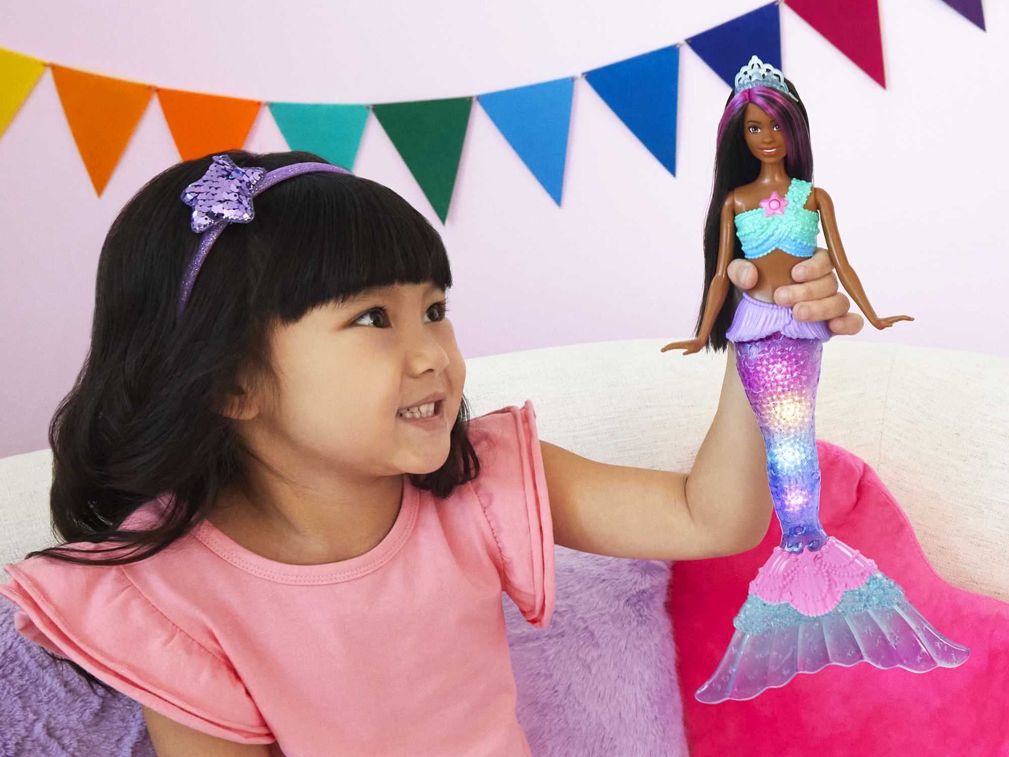 Barbie Dreamtopia Twinkle Lights Mermaid Doll - Image 2