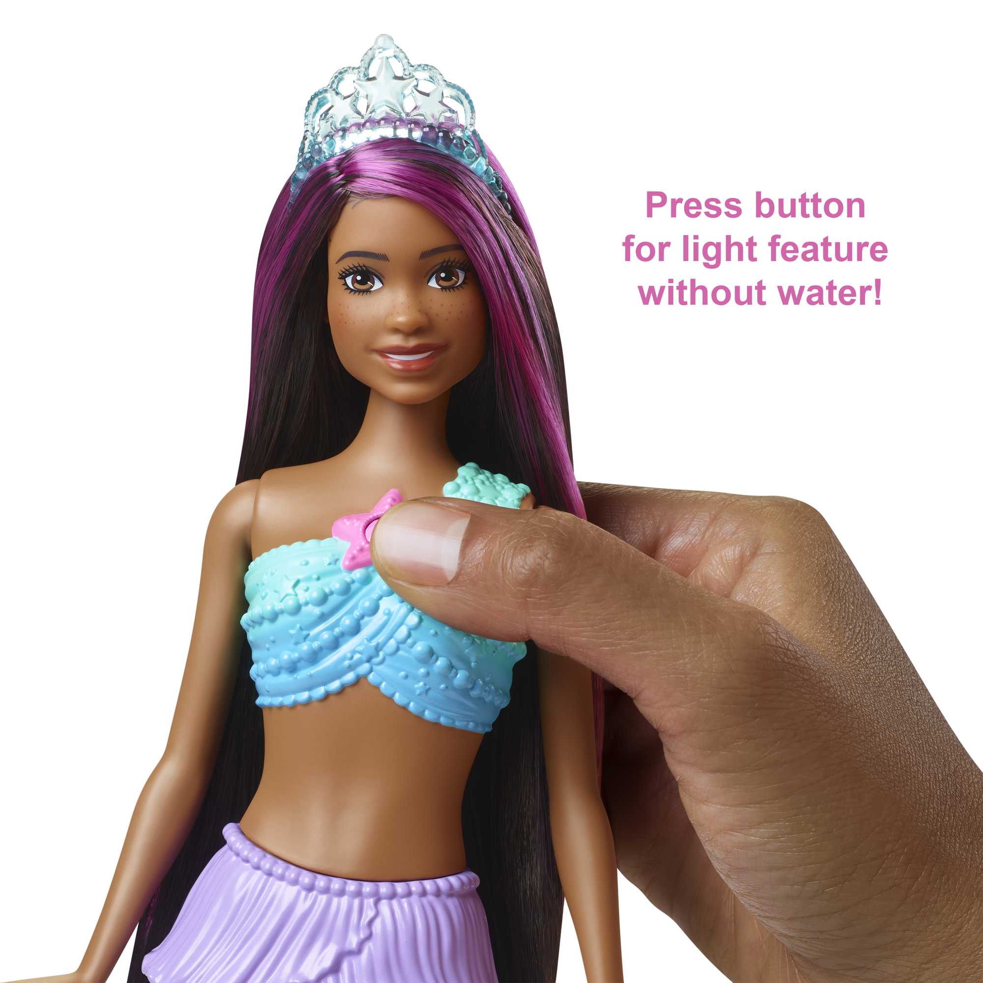 Barbie Dreamtopia Twinkle Lights Mermaid Doll - Image 4
