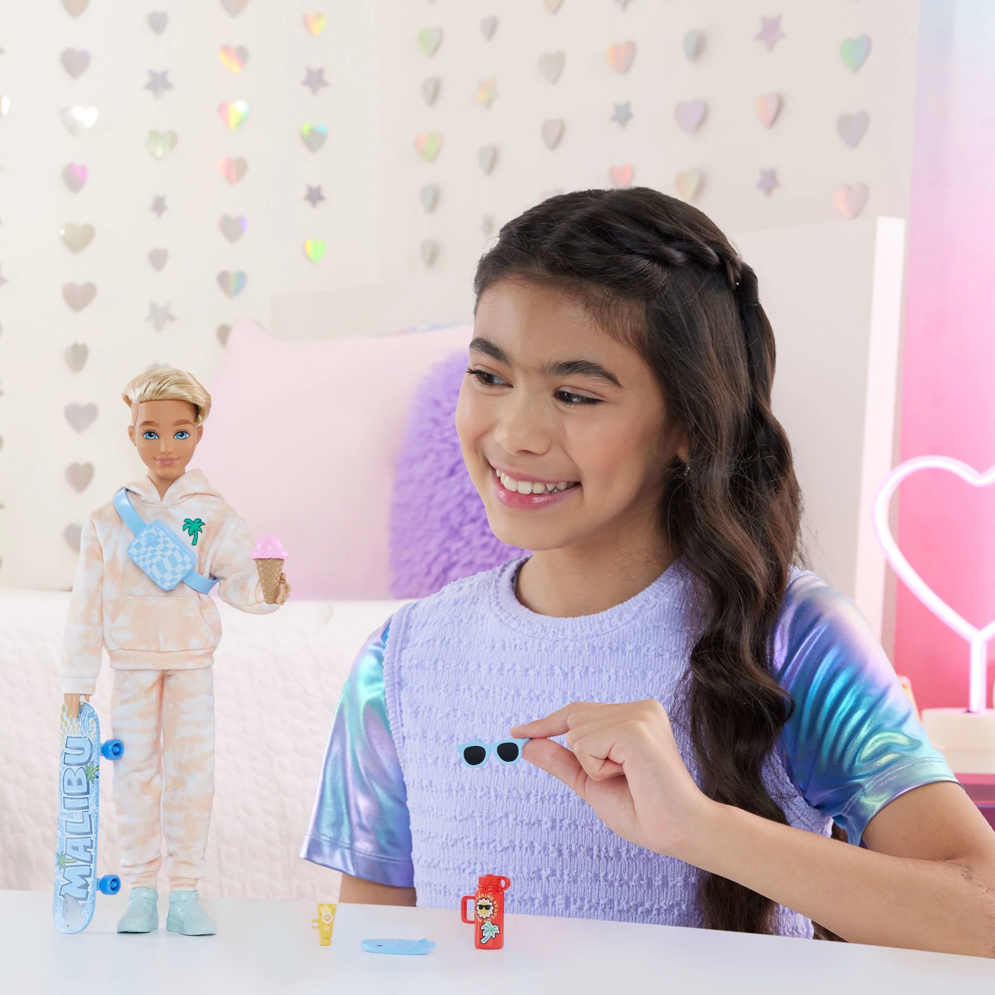 Barbie  Équipe de Rêve  Poupée  Ken, 9 Accessoires - Image 2