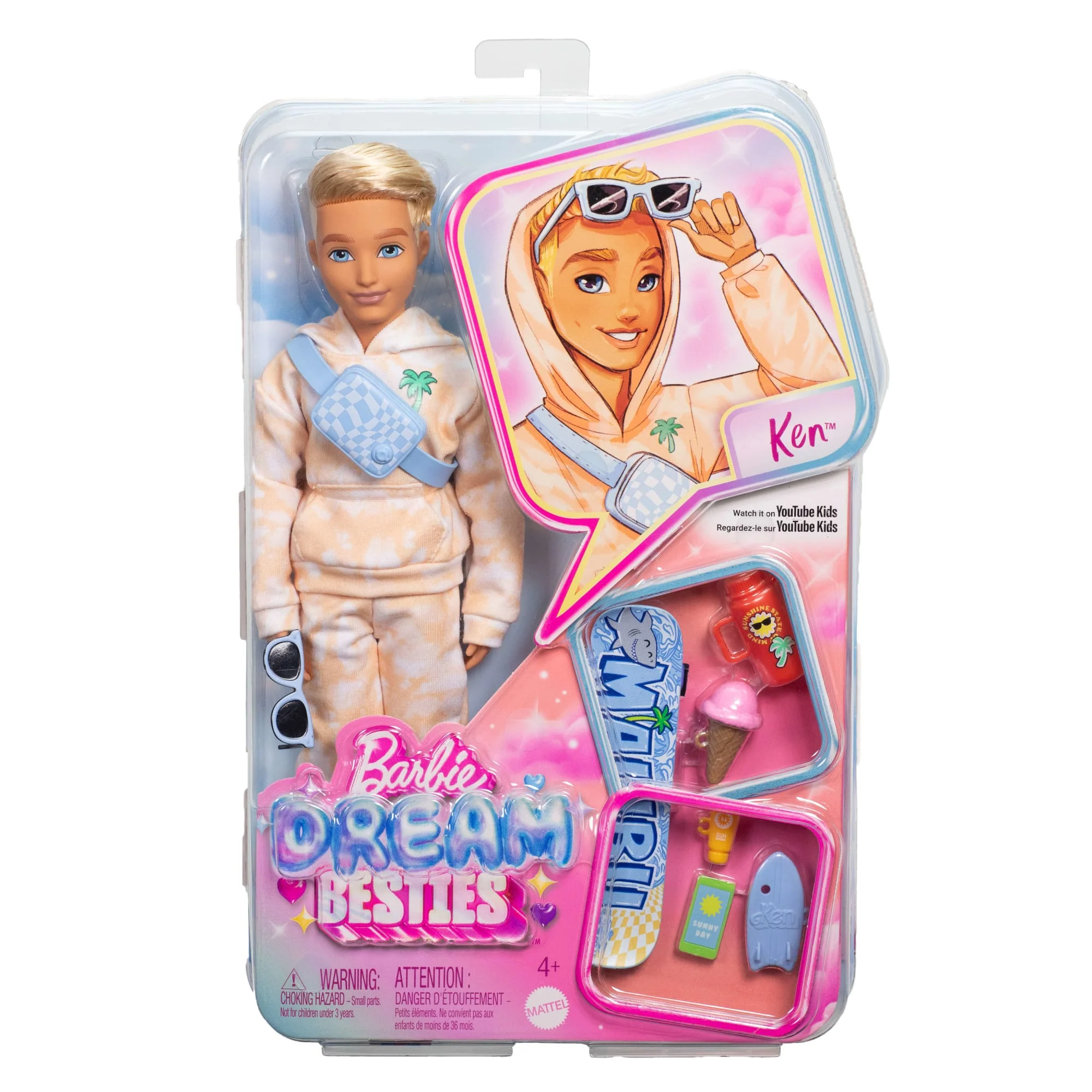 Barbie  Équipe de Rêve  Poupée  Ken, 9 Accessoires - Image 6