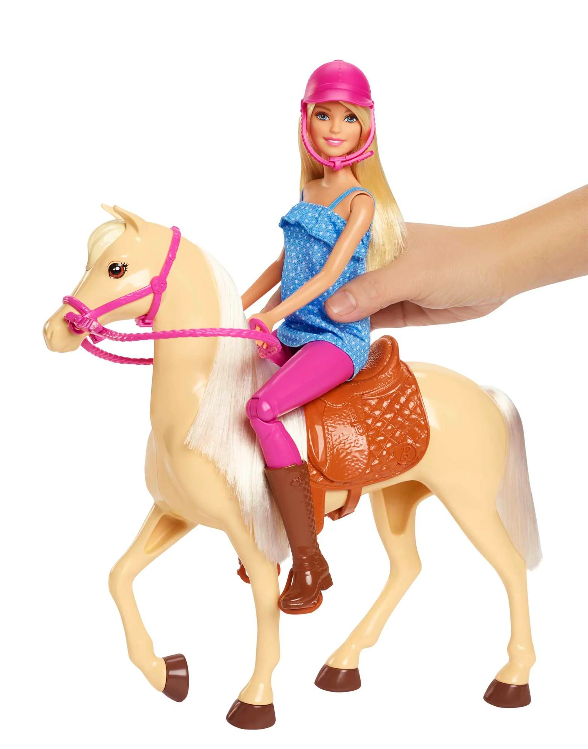 Barbie et Son Cheval, Poupée Blonde - Image 4