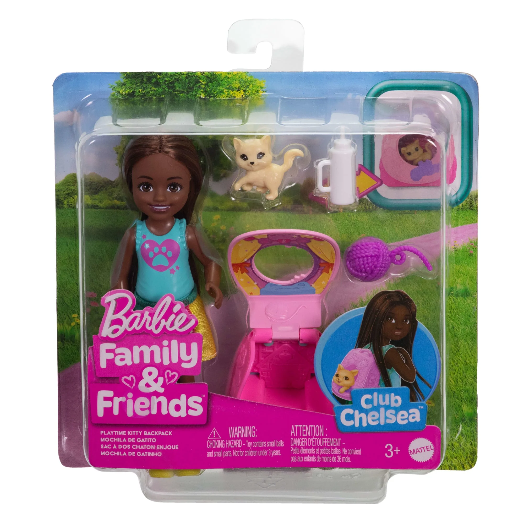 Barbie Family & Friends Chelsea Playtime Kitty Backpack Doll And Accessories, Backpack With Kitten Play Piece - Image 6