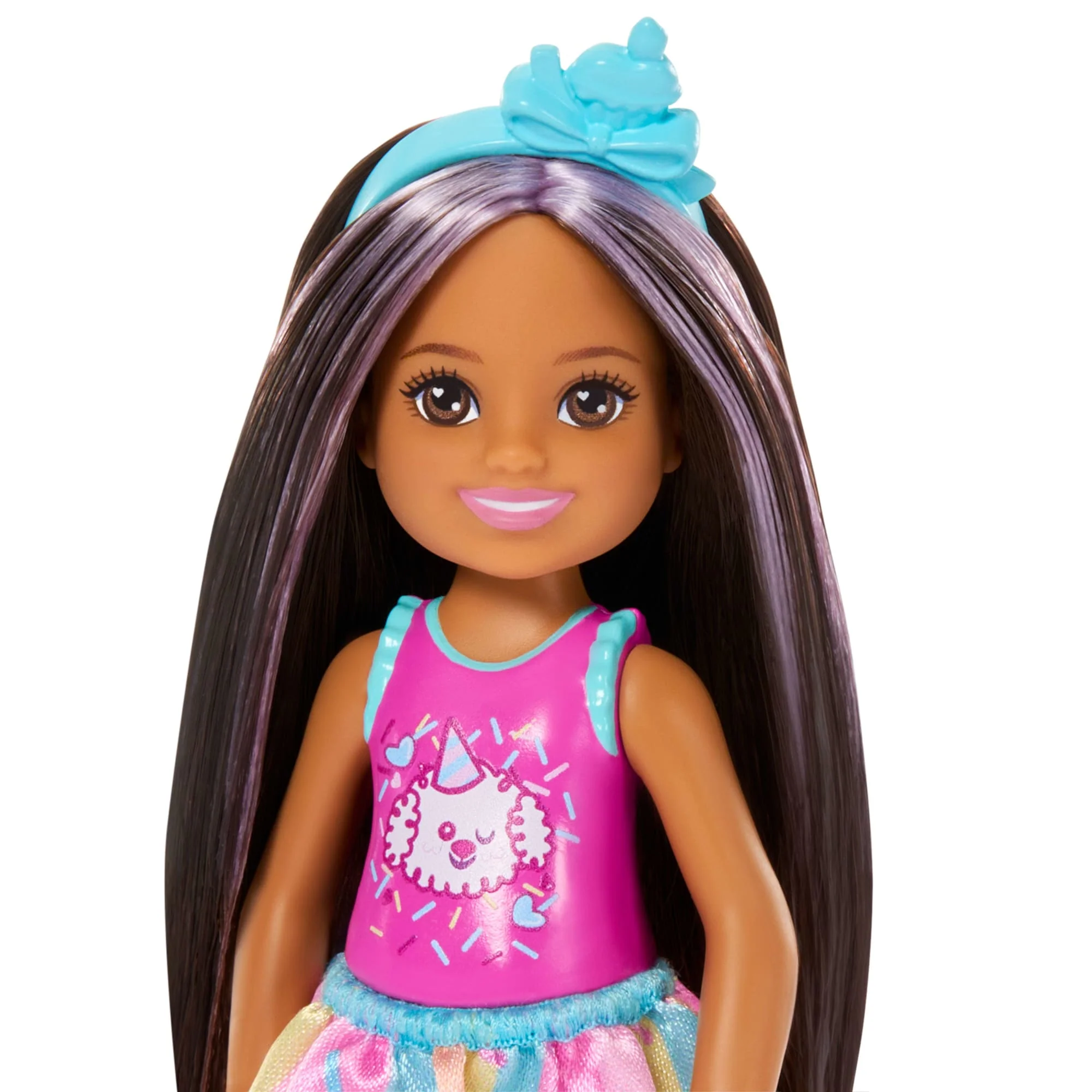 Barbie Family Muñeca Chelsea Cumpleañera Falda Azul - Image 2