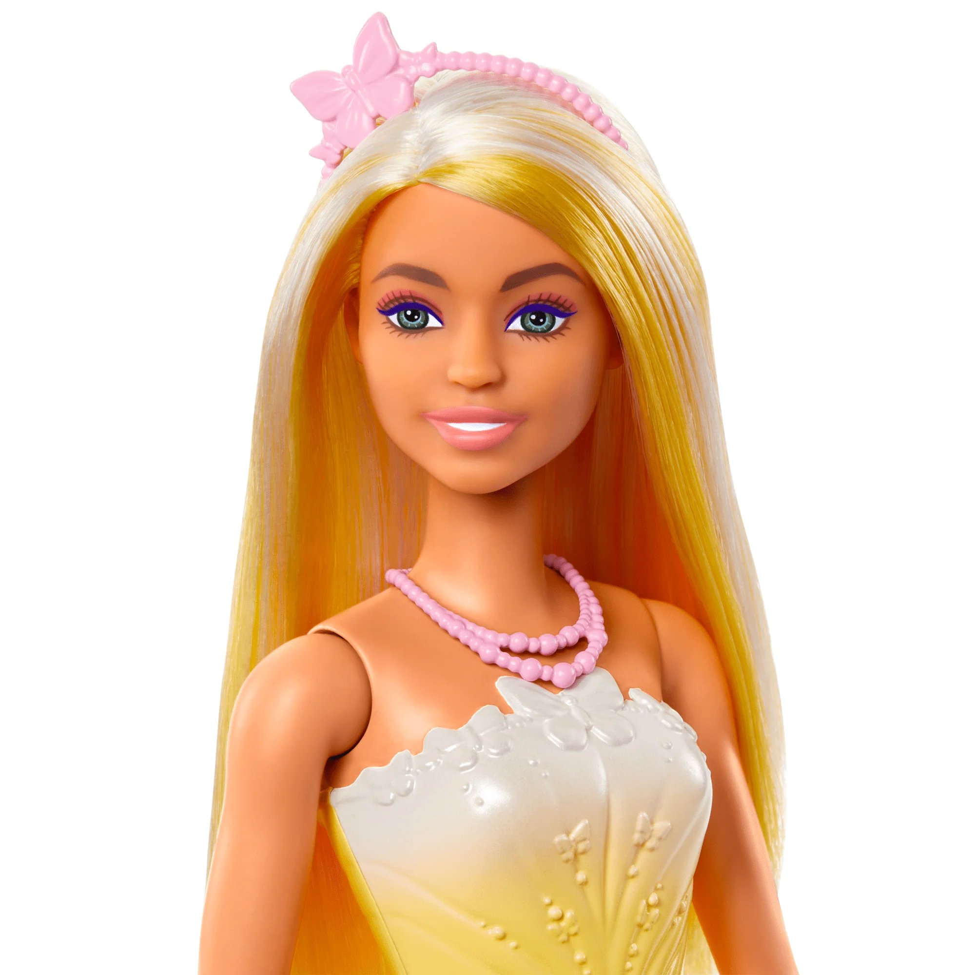 Barbie Fantasia Boneca Donzela Vestido de Sonho Amarelo - Image 2