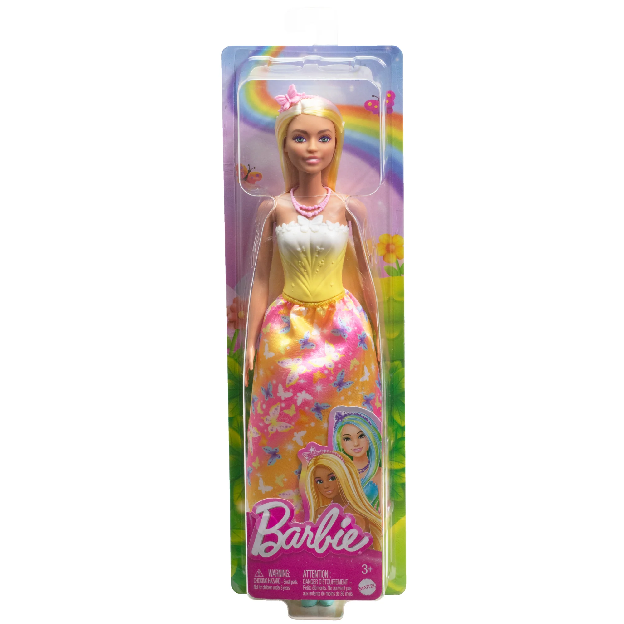 Barbie Fantasia Boneca Donzela Vestido de Sonho Amarelo - Image 6