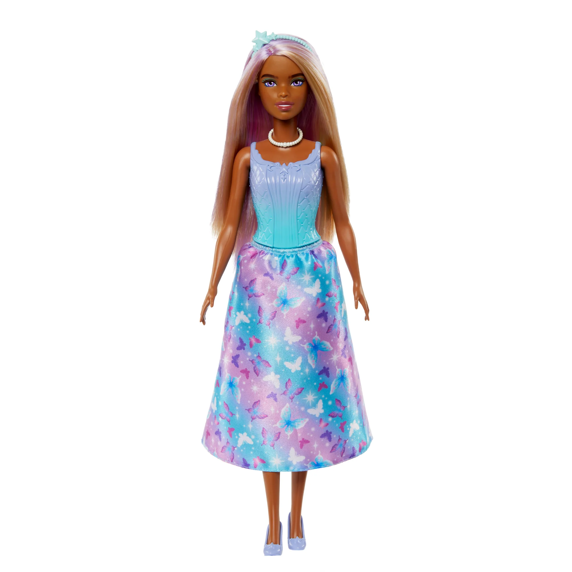 Barbie Fantasía Muñeca Doncella Vestido de Ensueño Azul - Image 5