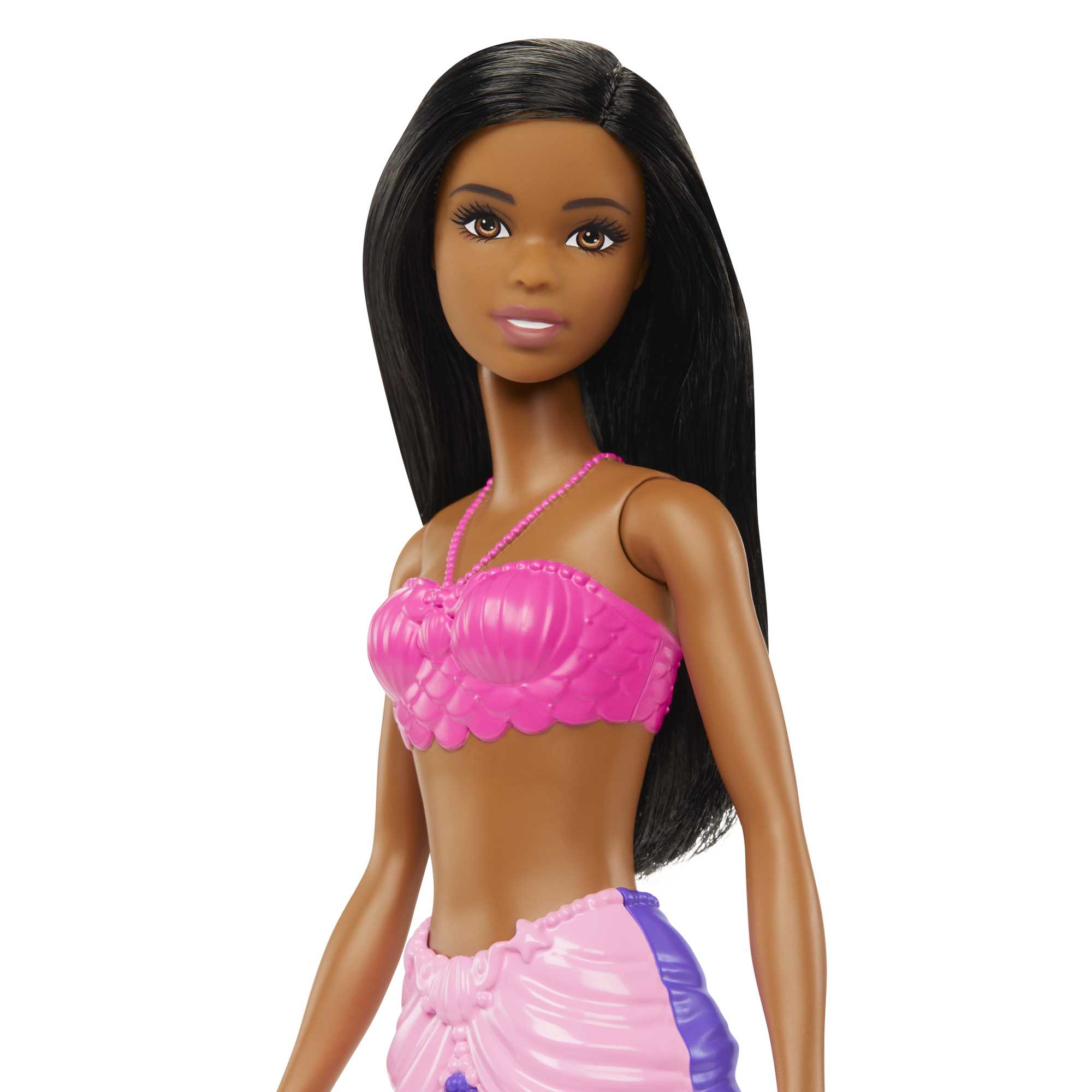 Barbie Fantasía Muñeca Sirena Aleta Morada con Rosa - Image 2
