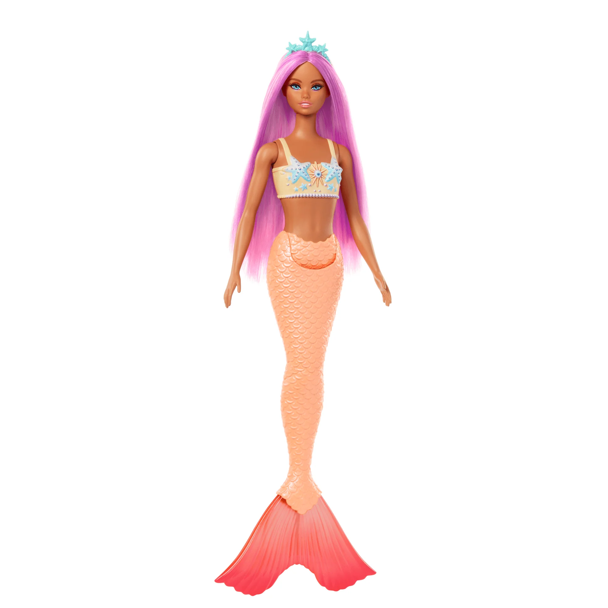 Barbie Fantasía Muñeca Sirena Cabello Morado - Image 2