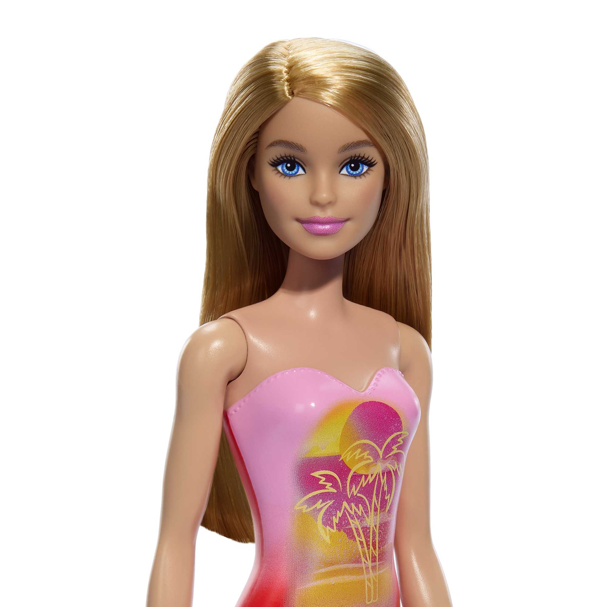 Barbie Fashion & Beauty Boneca Praia com Maiô Rosa - Image 2