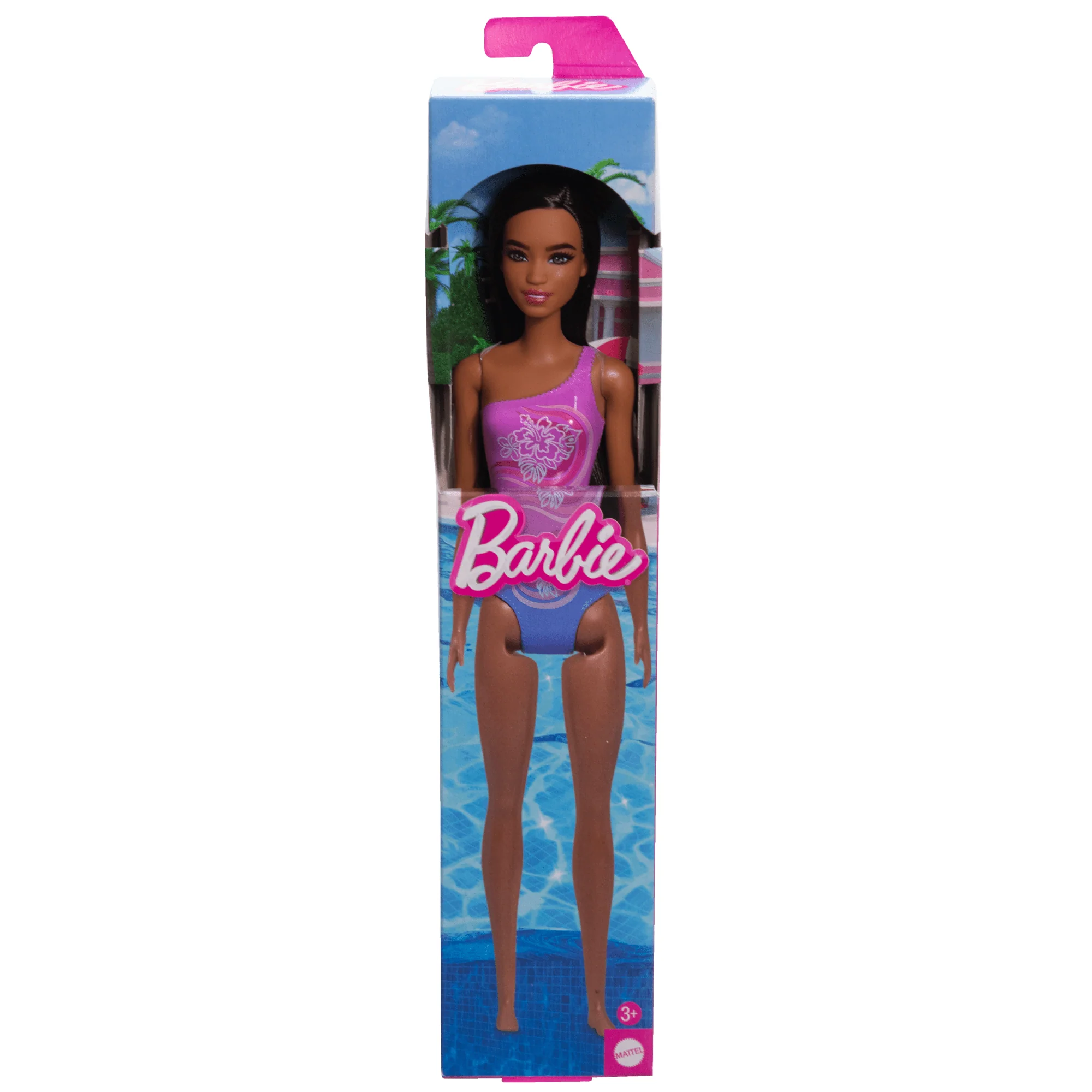 Barbie Fashion & Beauty Boneca Praia com Maiô Roxo - Image 5