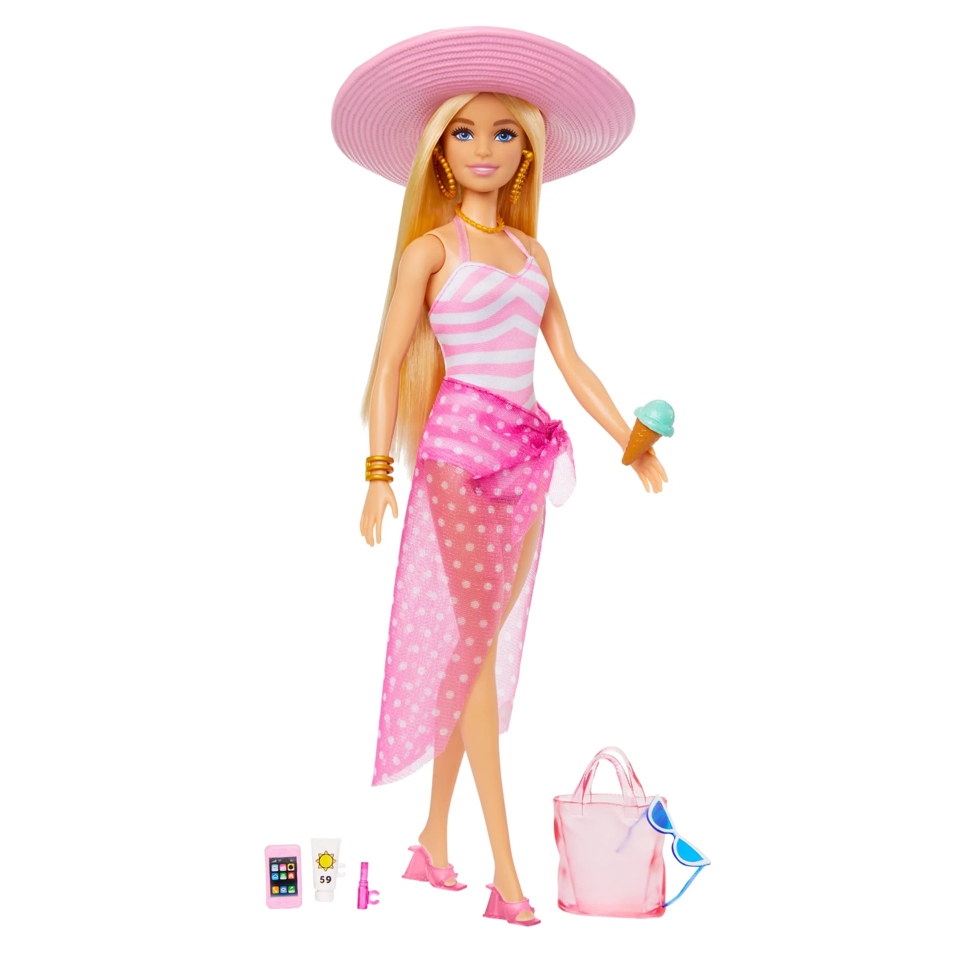 Barbie Fashion & Beauty Muñeca Día de Playa - Image 5